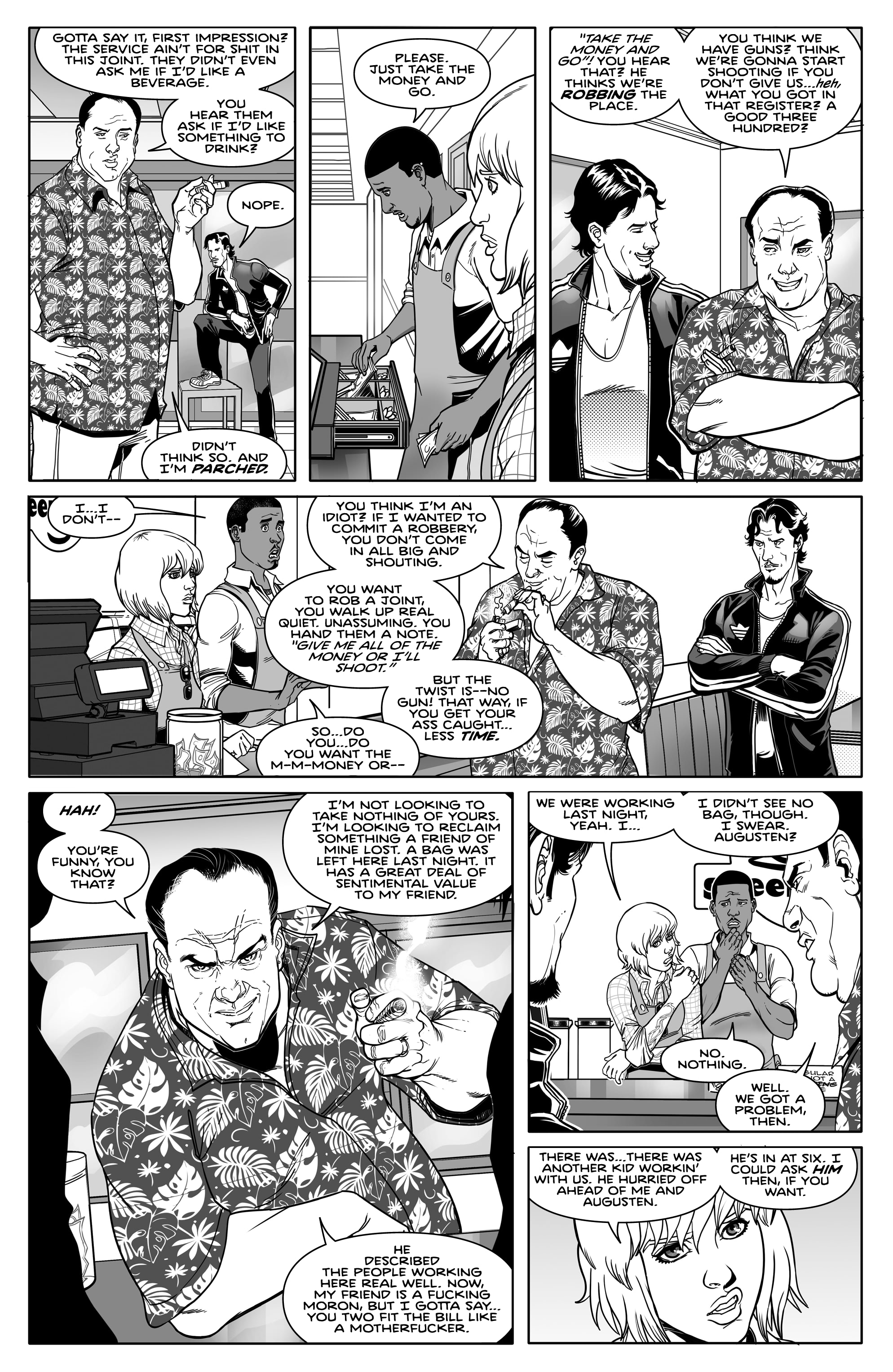 Gangster Ass Barista (2023-) issue 1 - Page 18