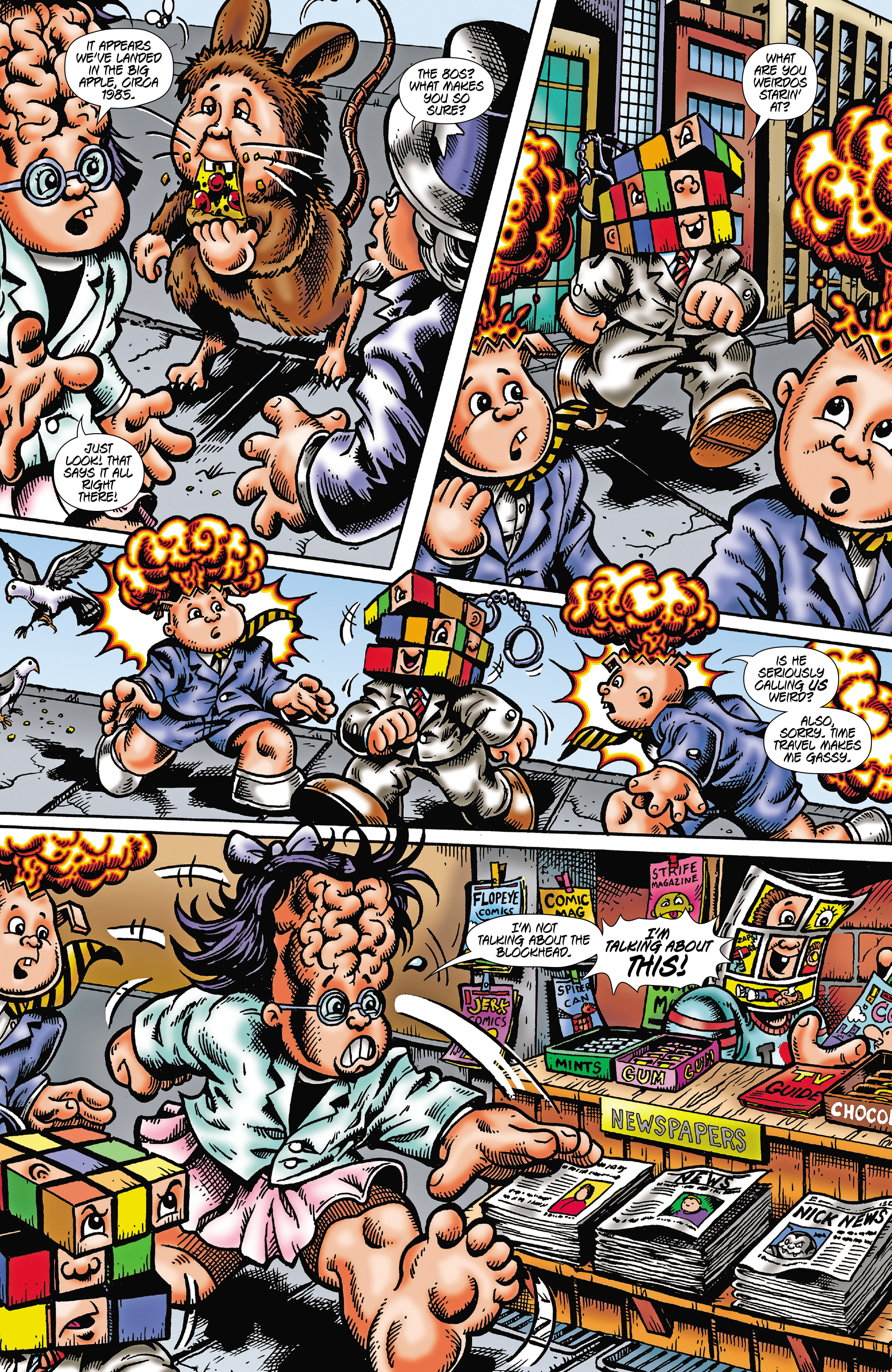 Garbage Pail Kids: Trashin' Through Time (2023-) issue 1 - Page 7