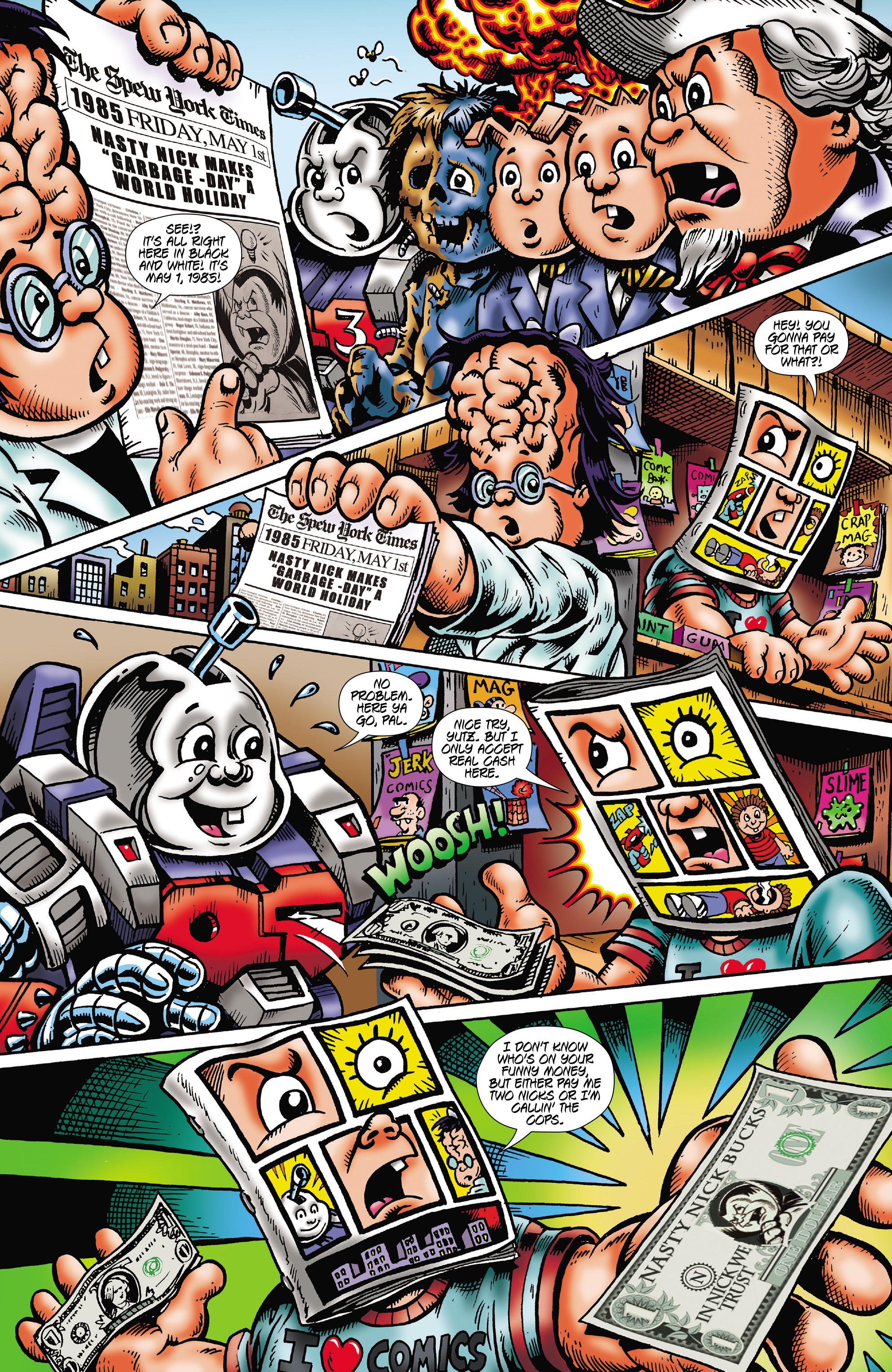 Garbage Pail Kids: Trashin' Through Time (2023-) issue 1 - Page 8