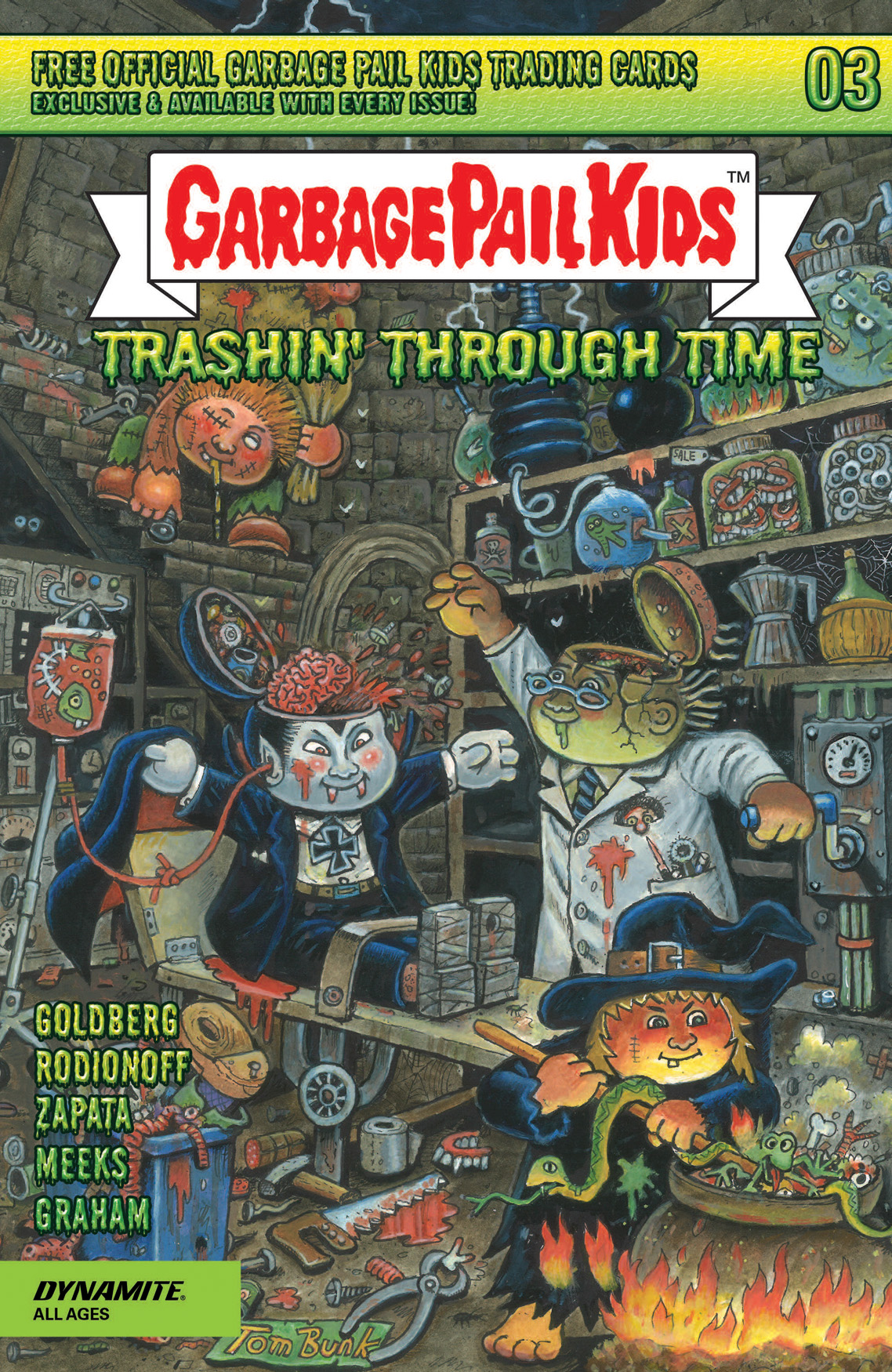 Garbage Pail Kids: Trashin' Through Time (2023-) issue 3 - Page 1