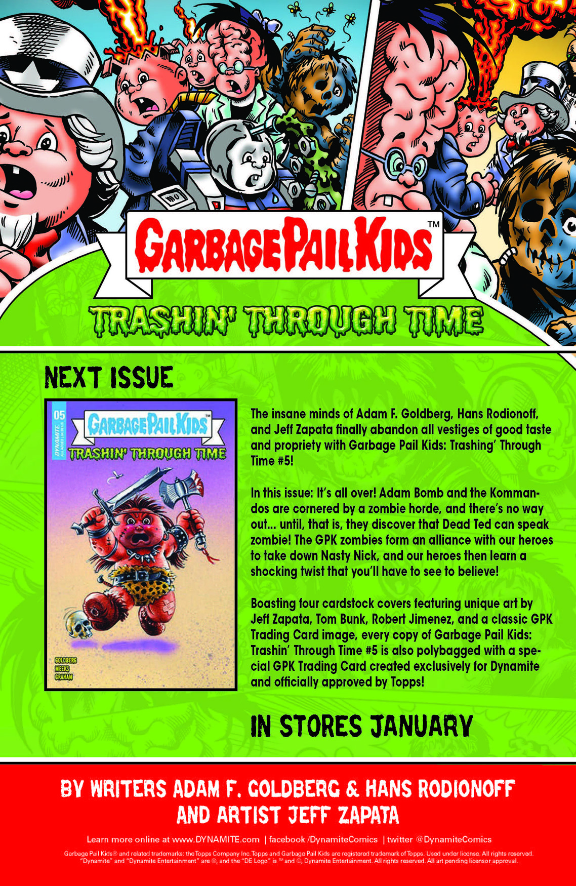 Garbage Pail Kids: Trashin' Through Time (2023-) issue 4 - Page 25