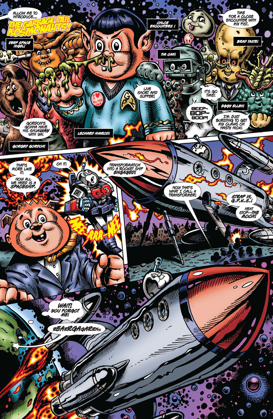 Garbage Pail Kids: Trashin' Through Time (2023-) issue 5 - Page 9