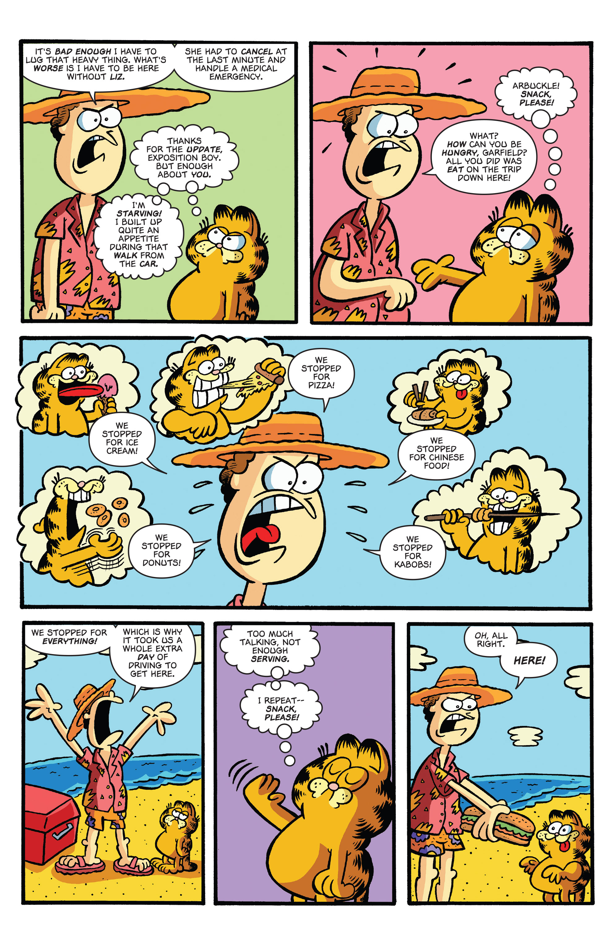Garfield 2018 Vacation Time Blues: Chapter 1 - Page 24