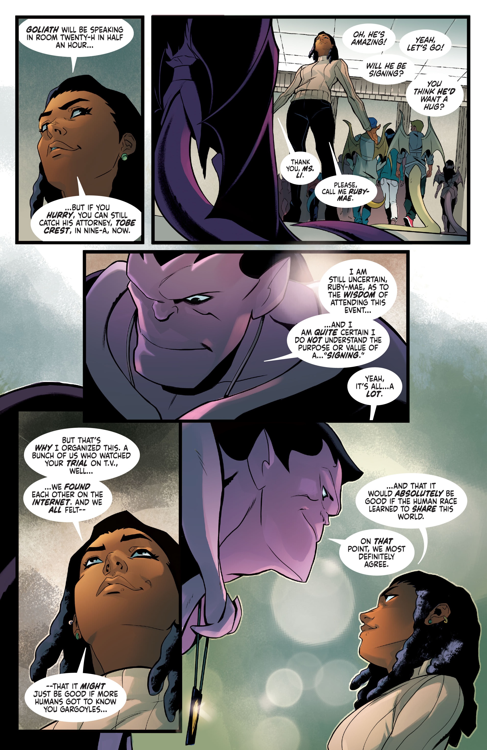 Gargoyles: Quest (2024-) issue 1 - Page 12