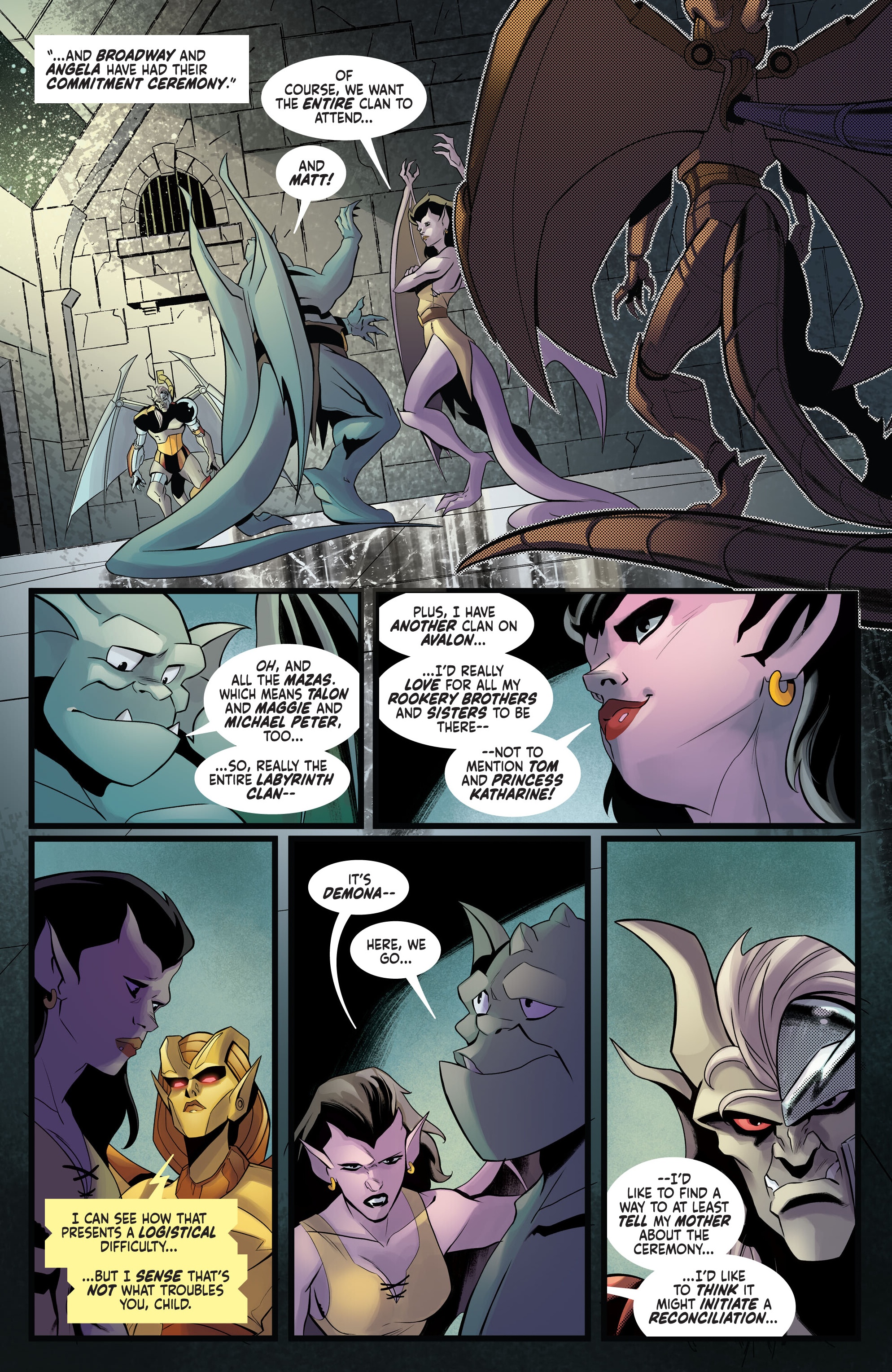 Gargoyles: Quest (2024-) issue 1 - Page 16