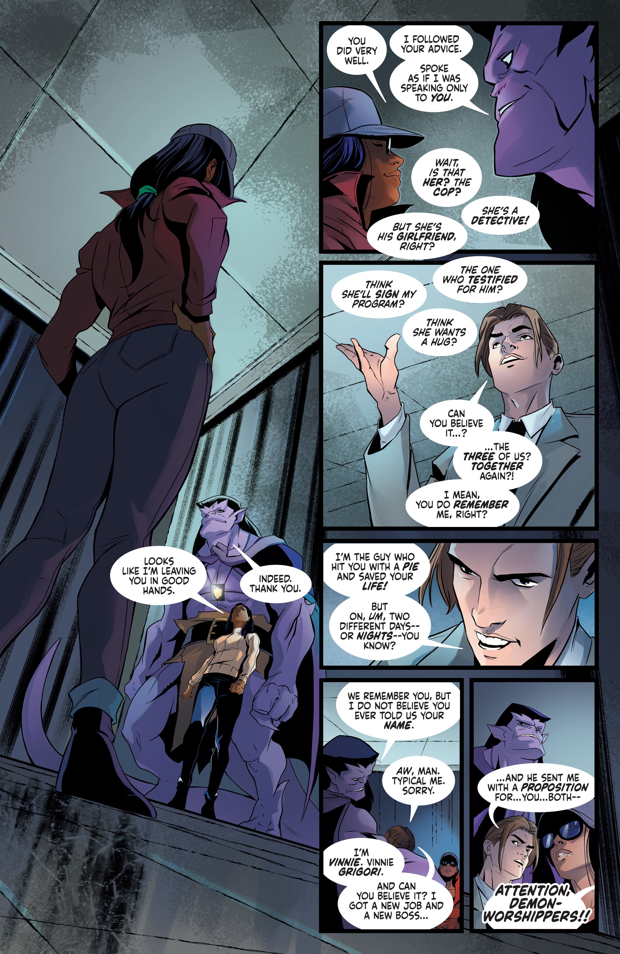 Gargoyles: Quest (2024-) issue 1 - Page 21