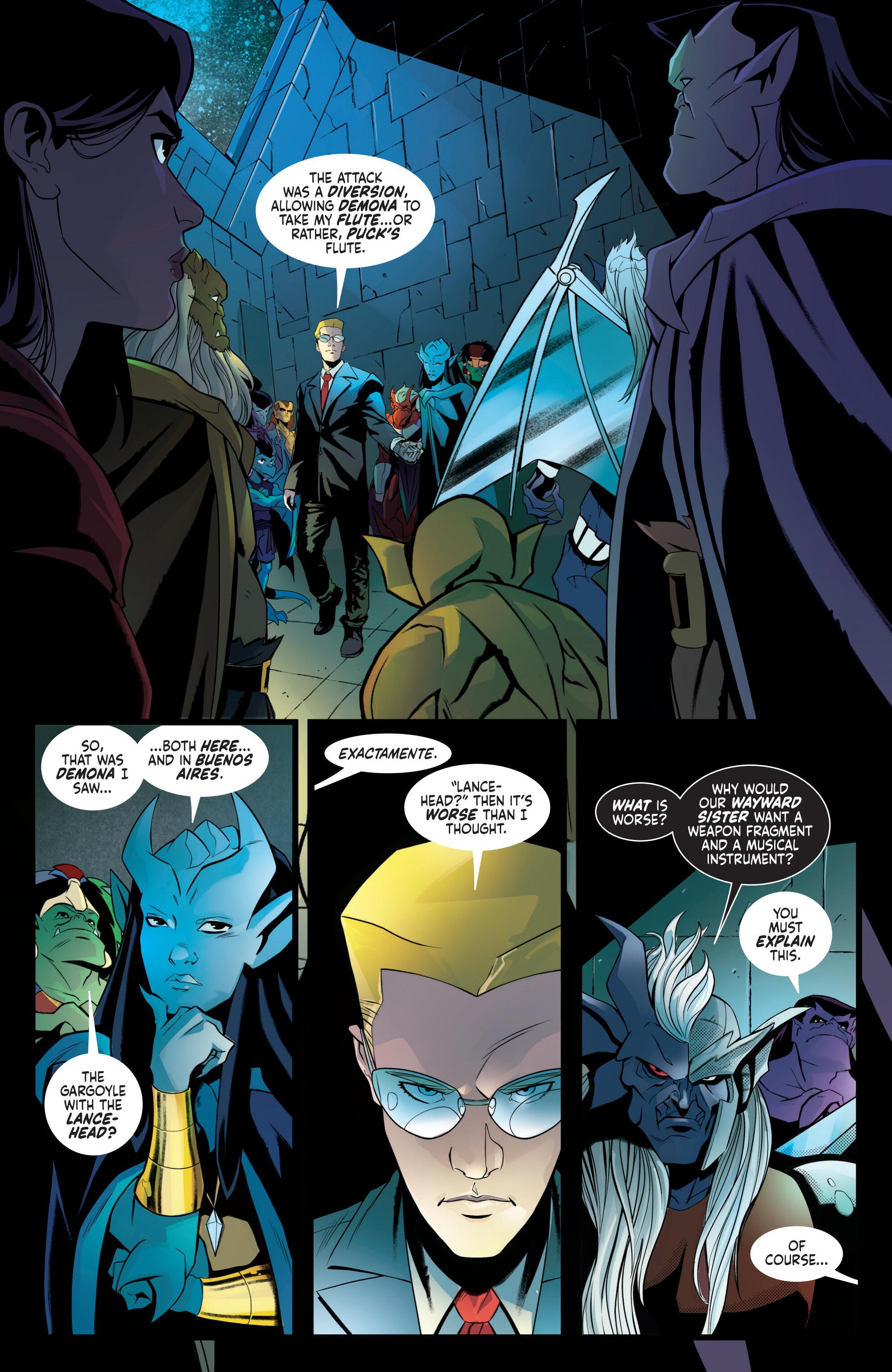 Gargoyles: Quest (2024-) issue 3 - Page 9