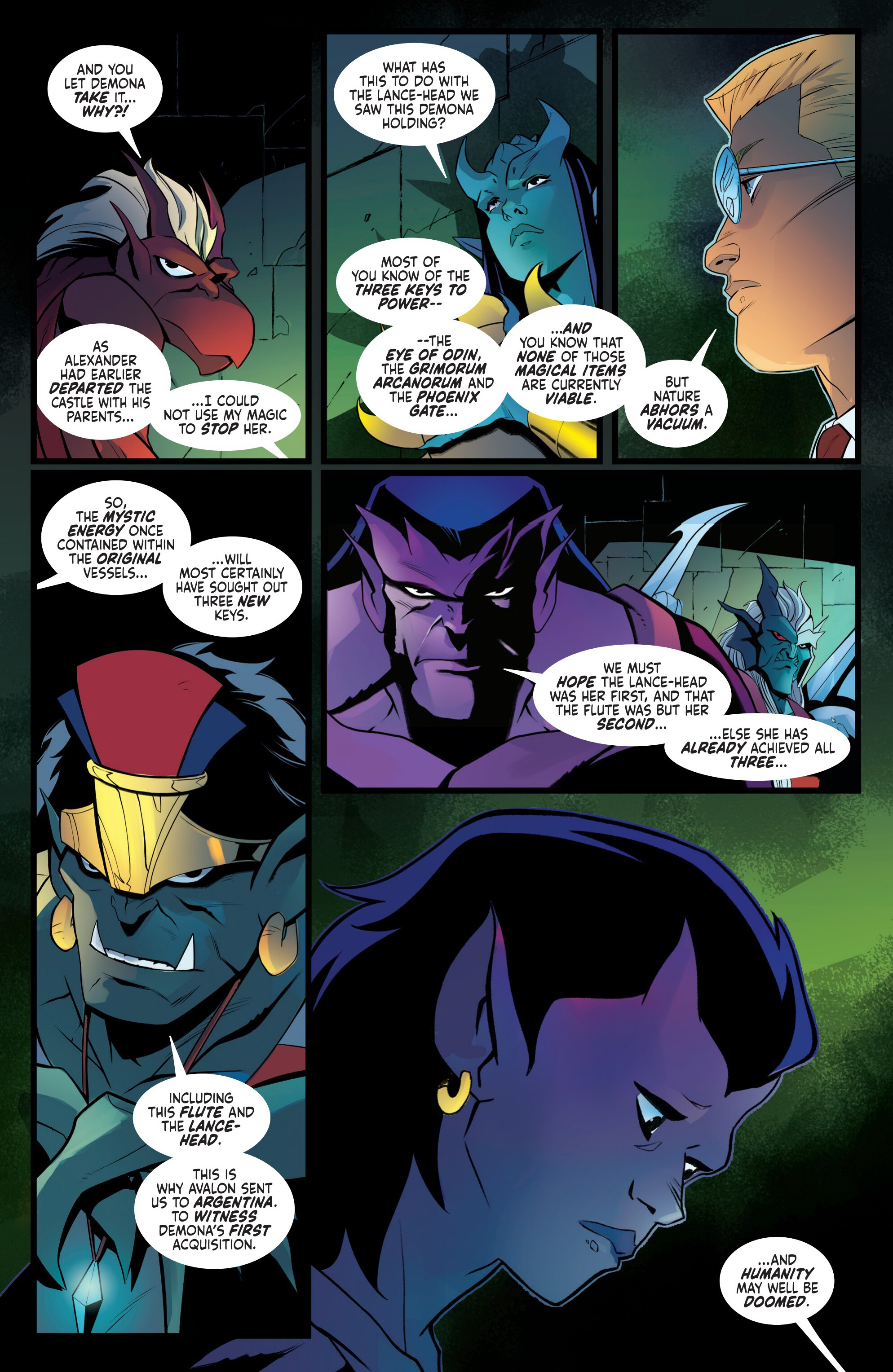 Gargoyles: Quest (2024-) issue 3 - Page 11