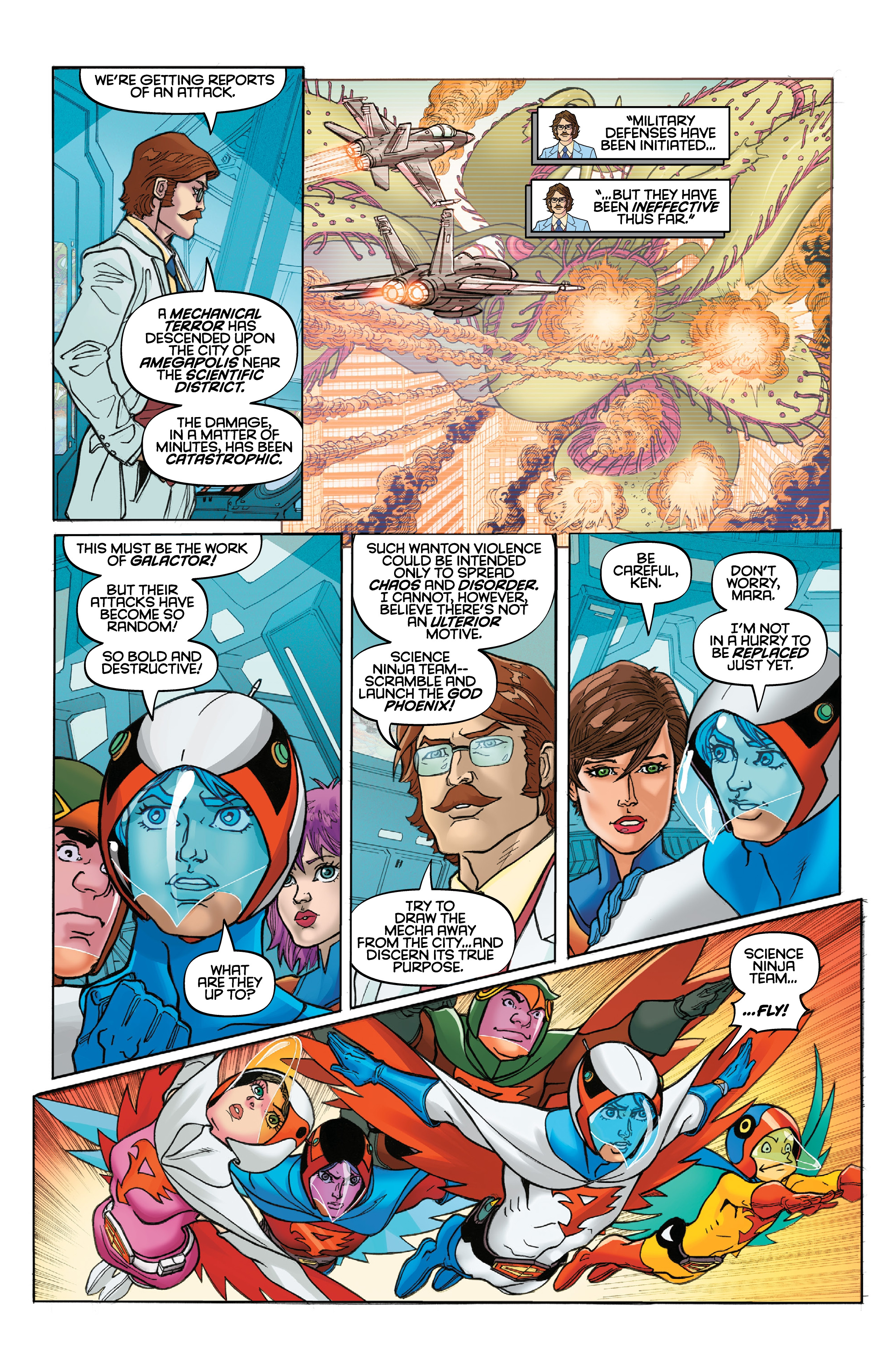 Gatchaman (2024-) issue 1 - Page 15