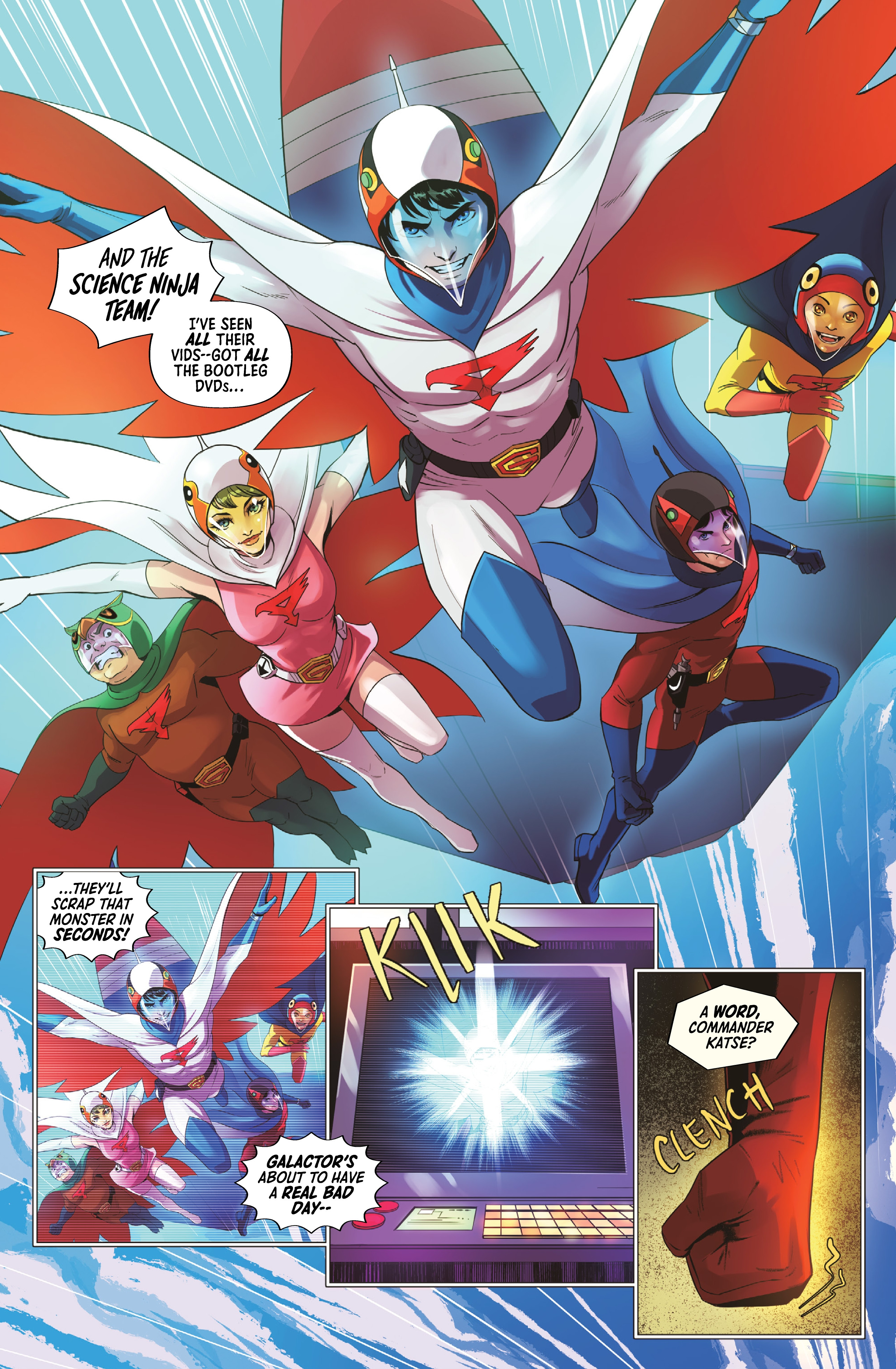 Gatchaman: Galactor (2024-) issue 1 - Page 8