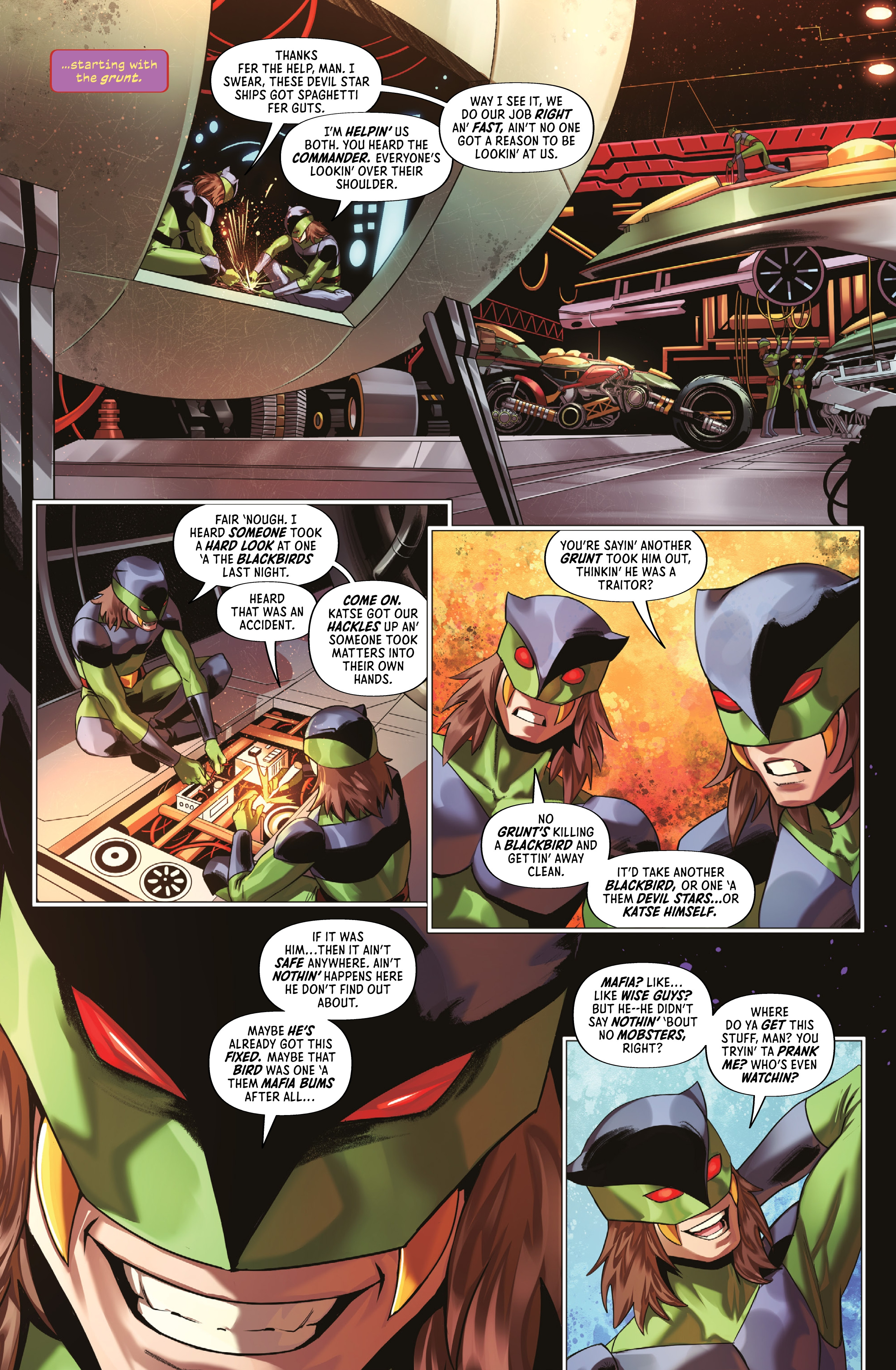 Gatchaman: Galactor (2024-) issue 2 - Page 19