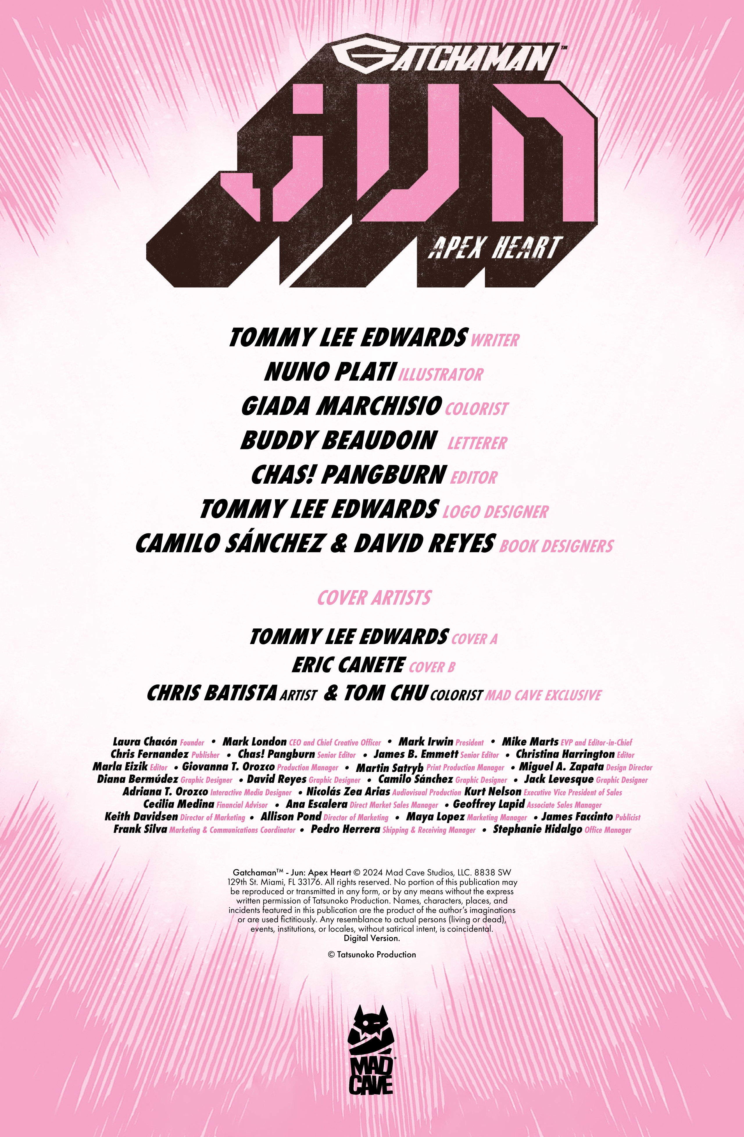 Gatchaman: Jun - Apex Heart (2024-): Chapter 1 - Page 3