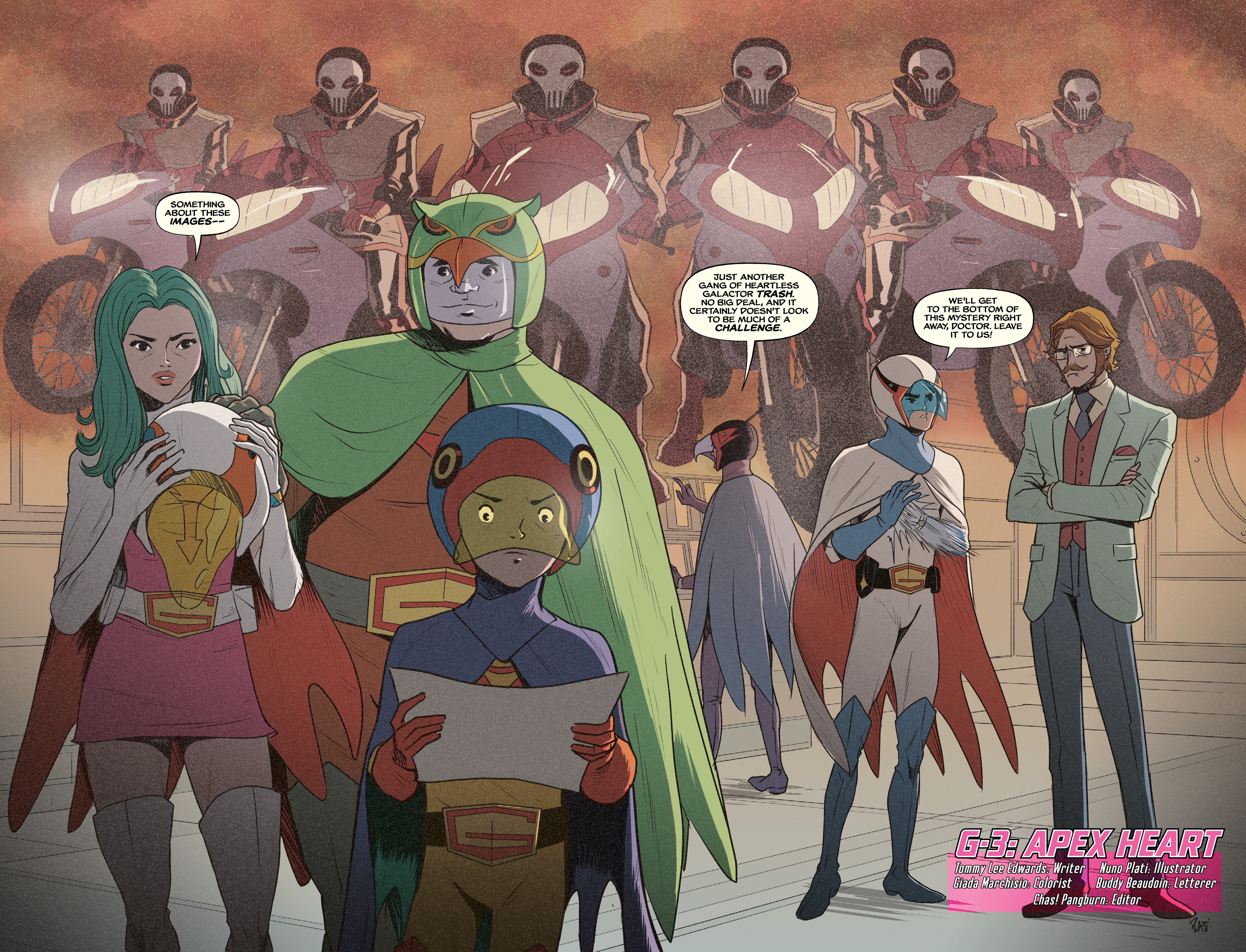 Gatchaman: Jun - Apex Heart (2024-): Chapter 1 - Page 7