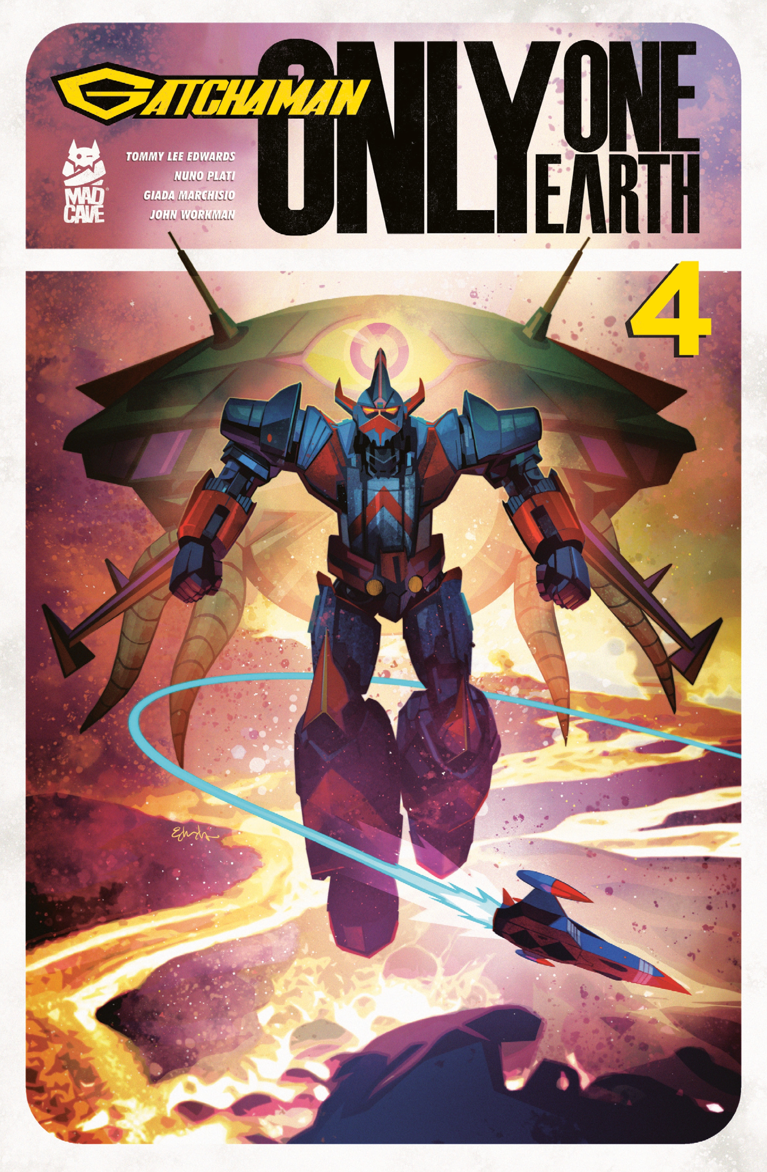 Gatchaman: Only One Earth (2025-): Chapter 4 - Page 1