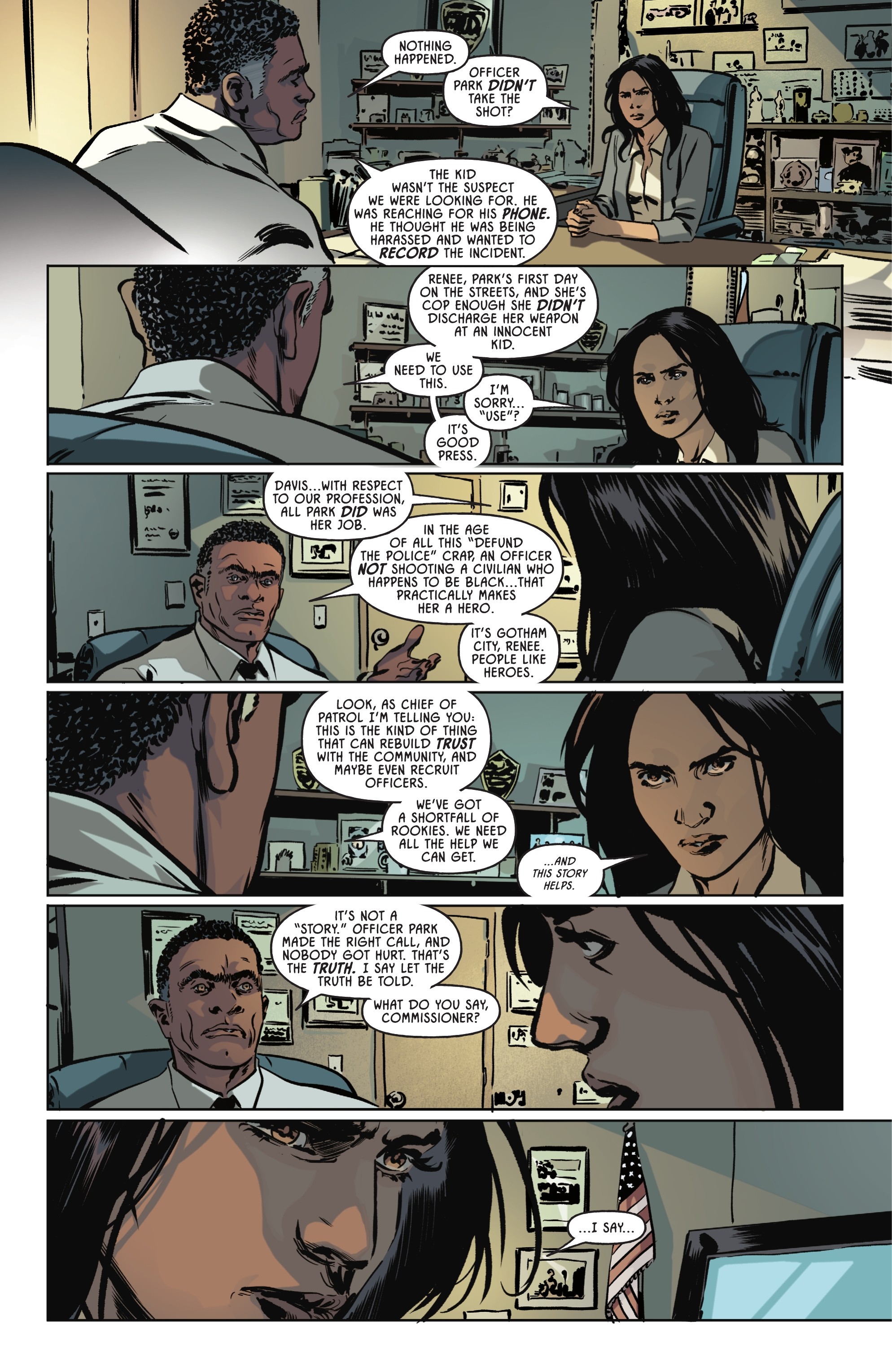 GCPD: The Blue Wall (2022-) issue 1 - Page 13