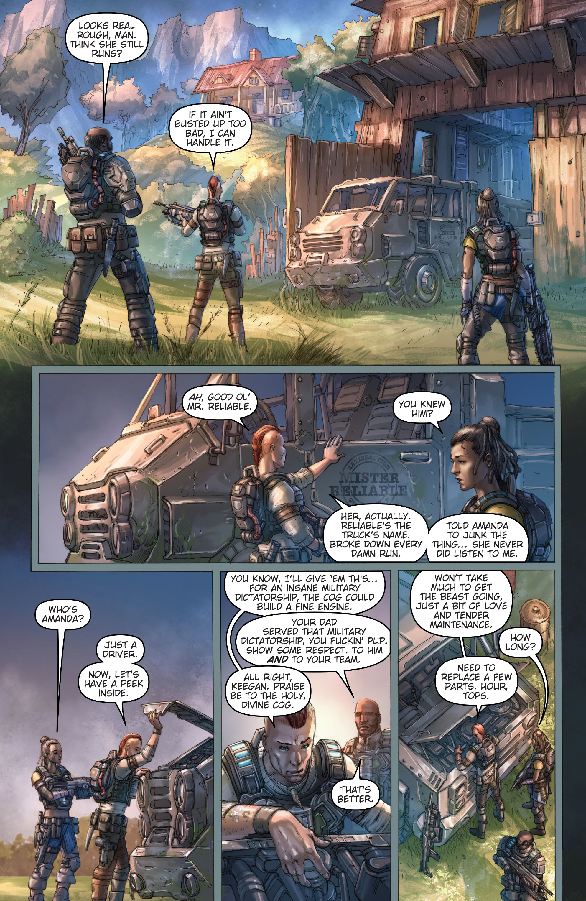 Gears of War: Hivebusters (2019-) issue 2 - Page 8