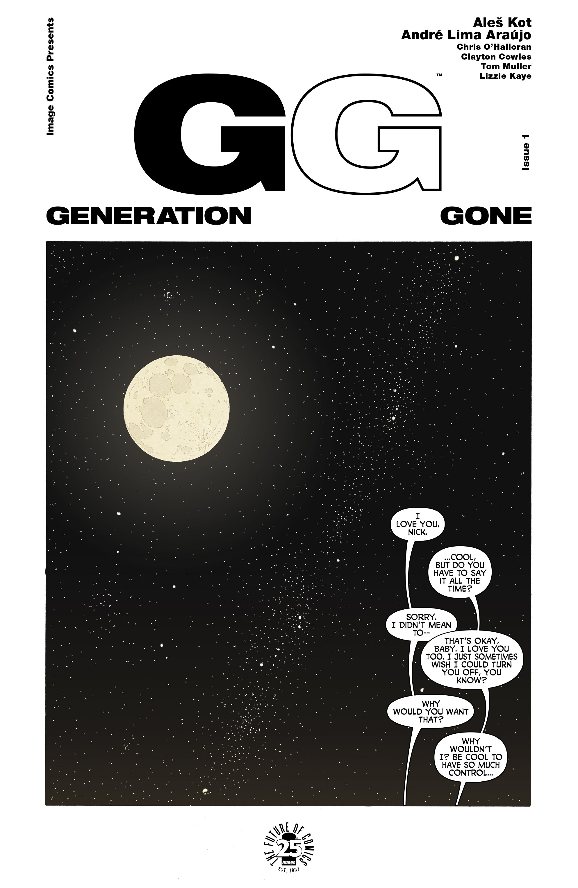 Generation Gone (2017): Chapter 1 - Page 1