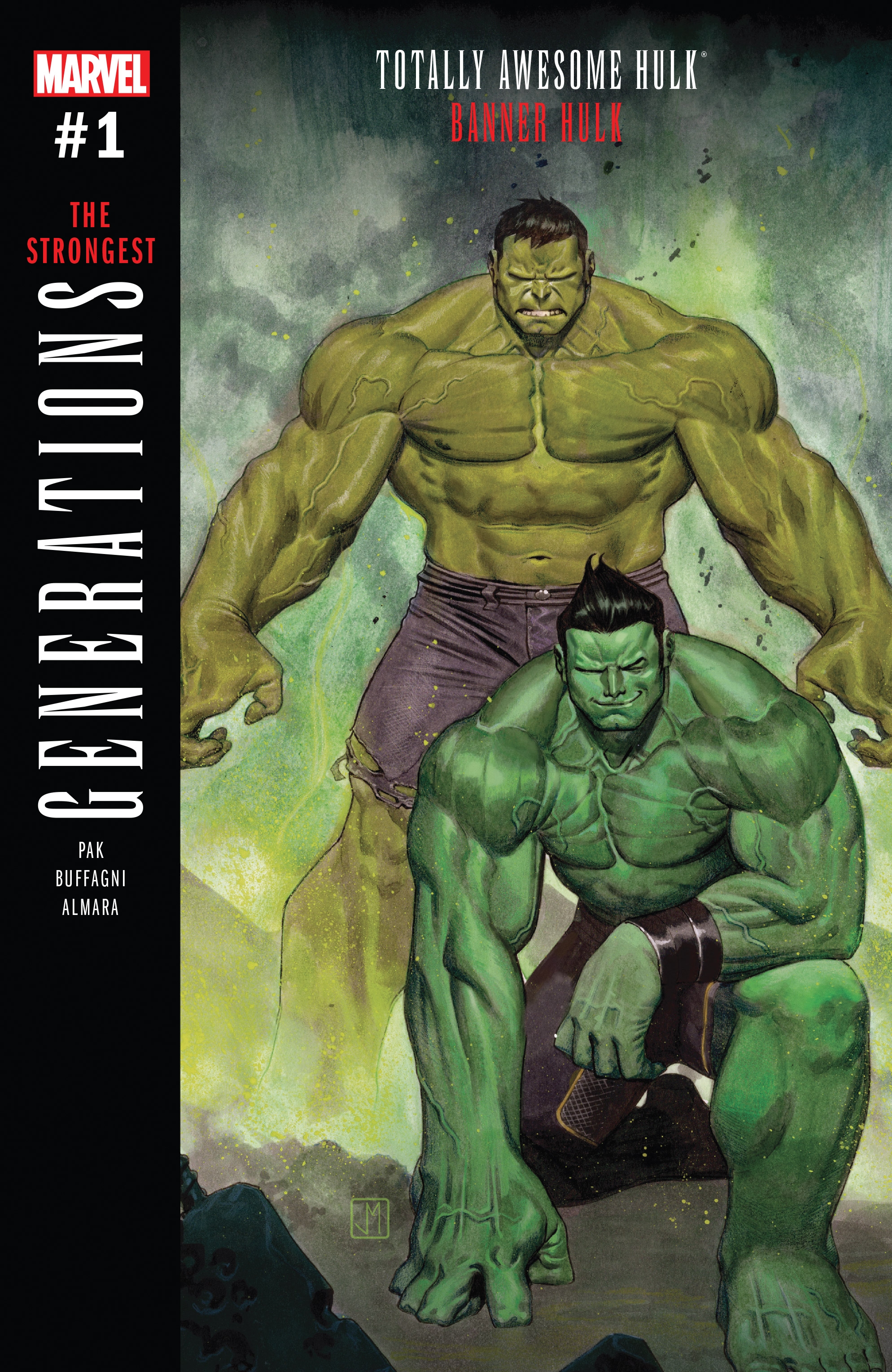 Generations: Banner Hulk & The Totally Awesome Hulk (2017): Chapter 1 - Page 1