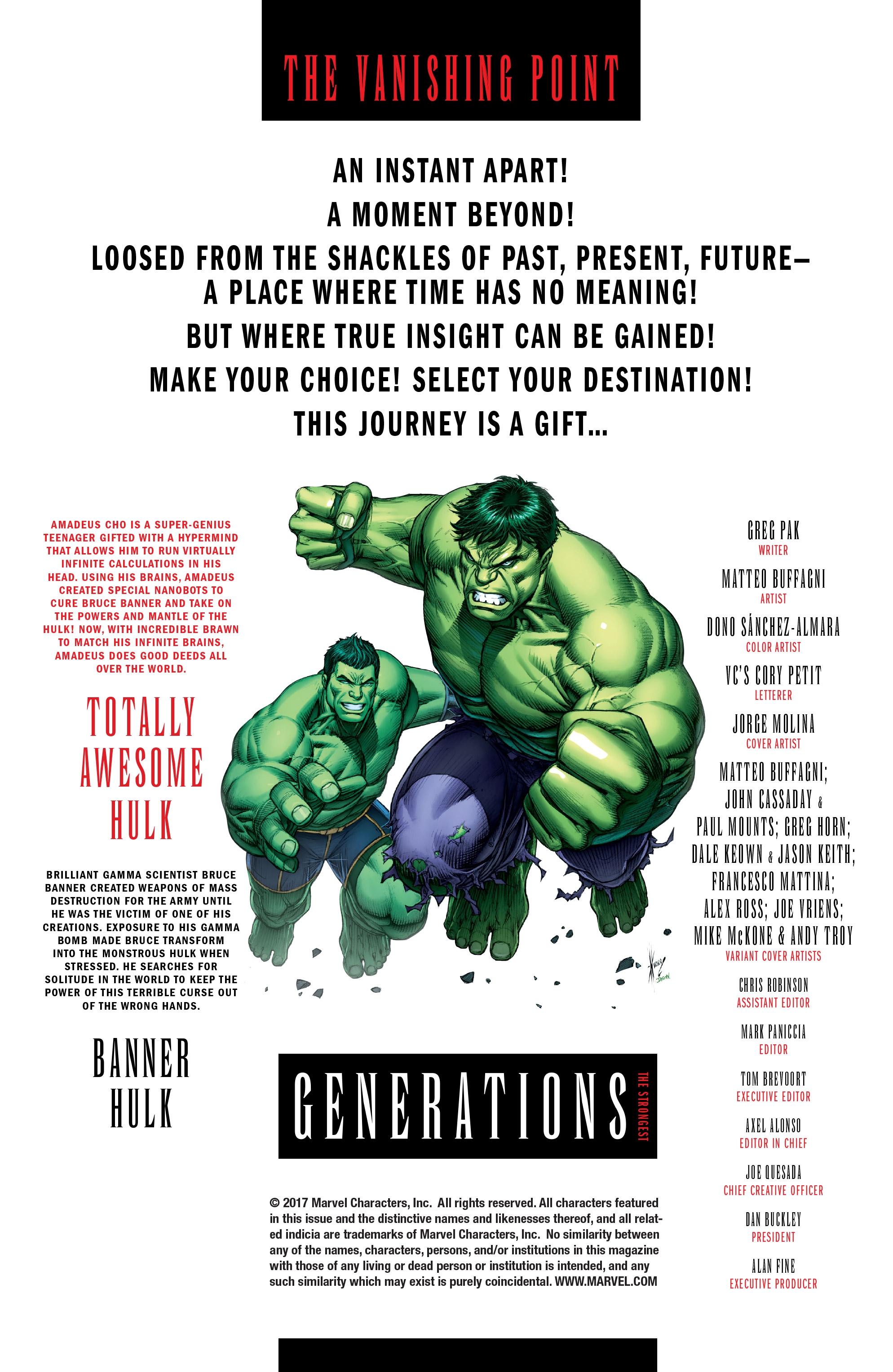 Generations: Banner Hulk & The Totally Awesome Hulk (2017): Chapter 1 - Page 2