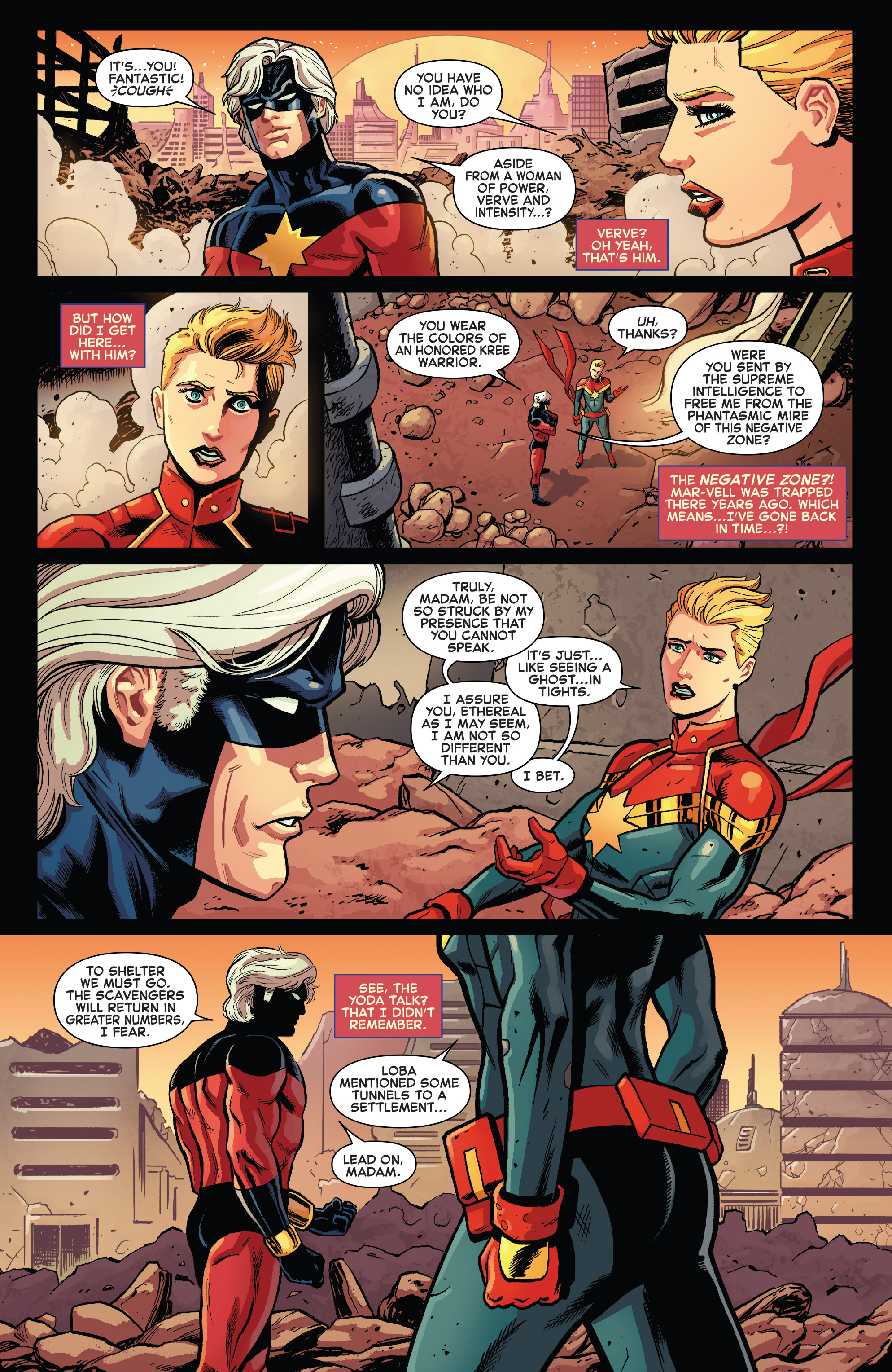 Generations: Captain Marvel & Captain Mar-Vell (2017) issue 1 - Page 10