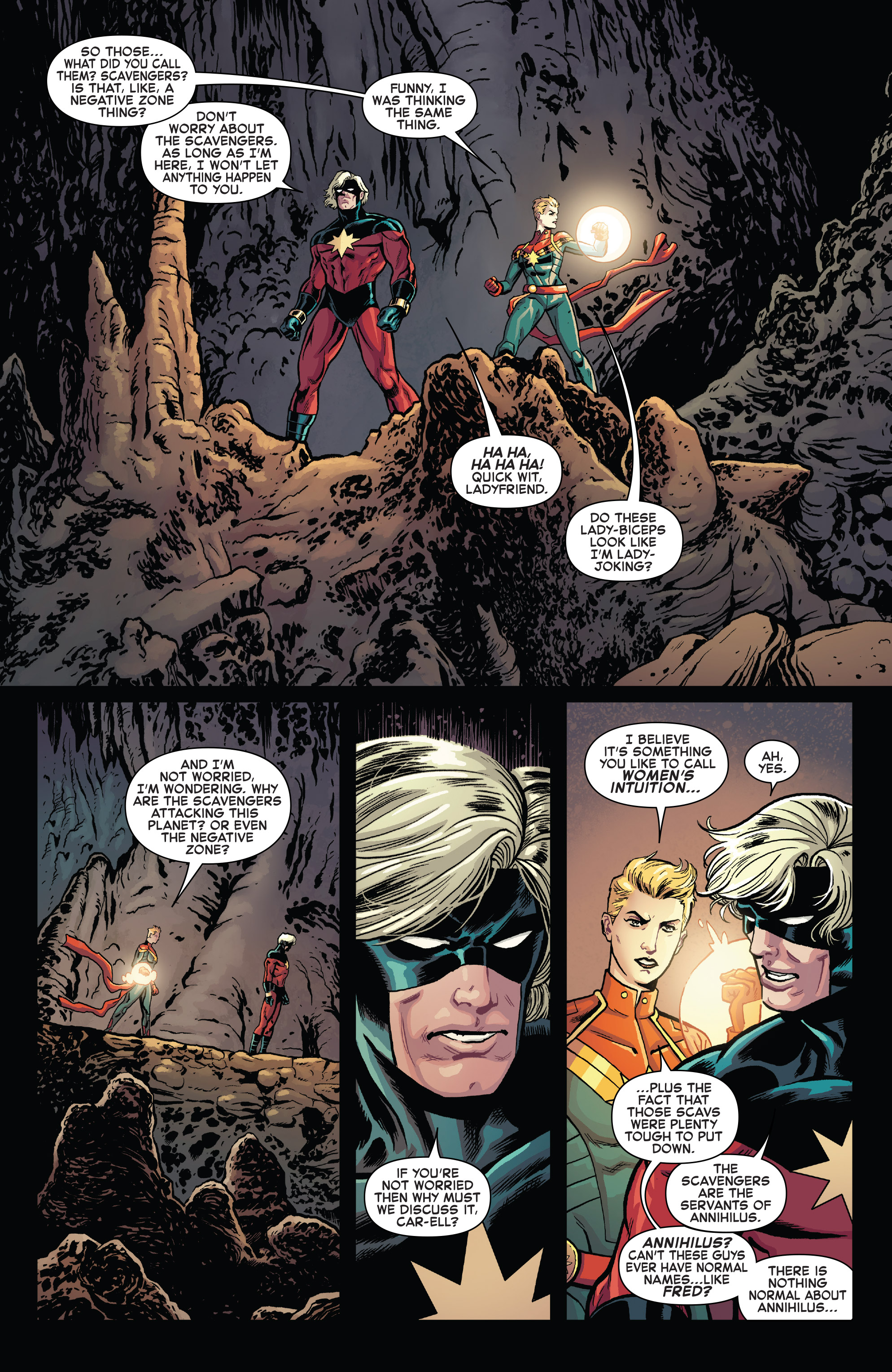 Generations: Captain Marvel & Captain Mar-Vell (2017) issue 1 - Page 12