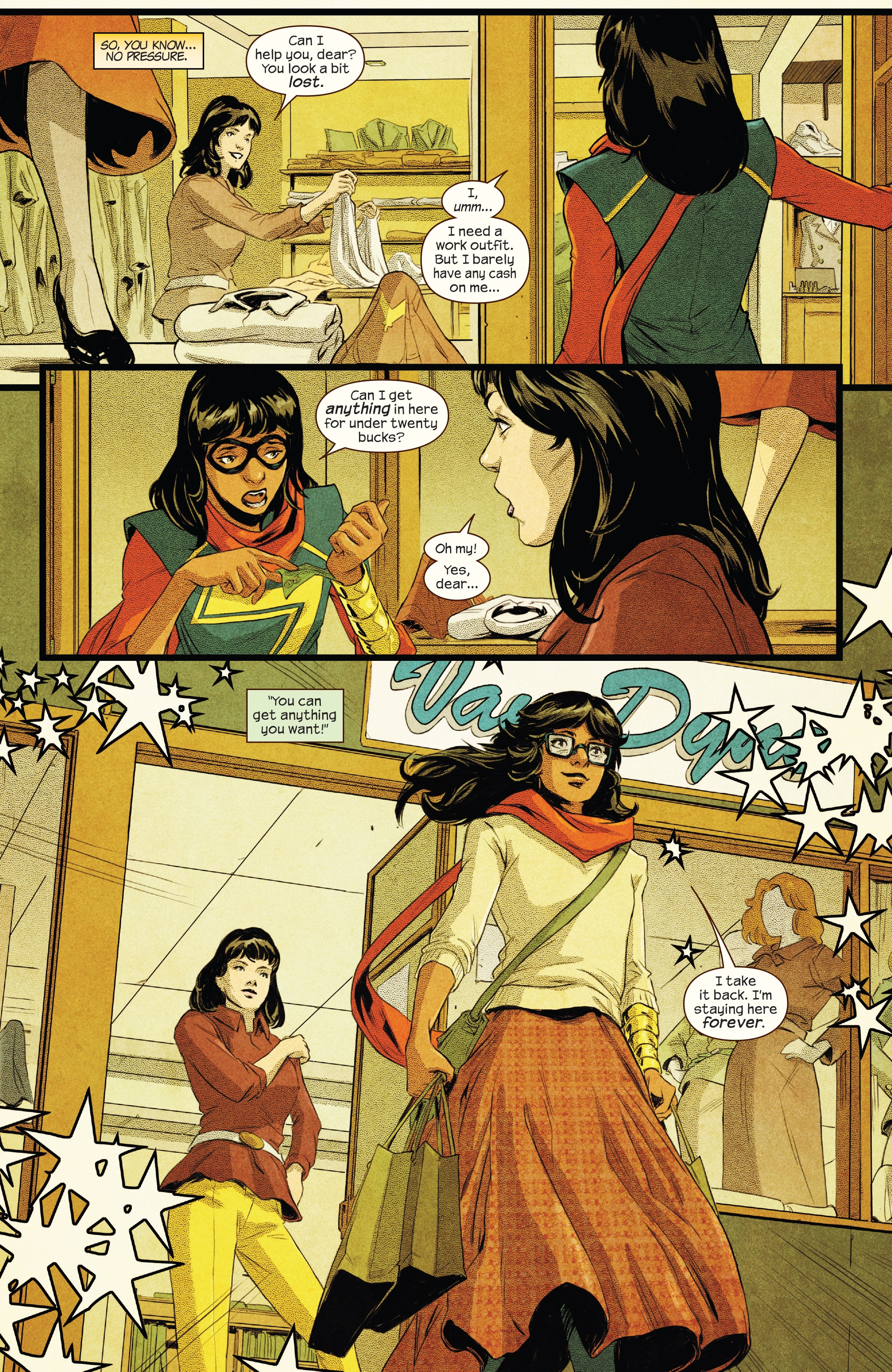 Generations: Captain Marvel & Ms. Marvel (2017) issue 1 - Page 8