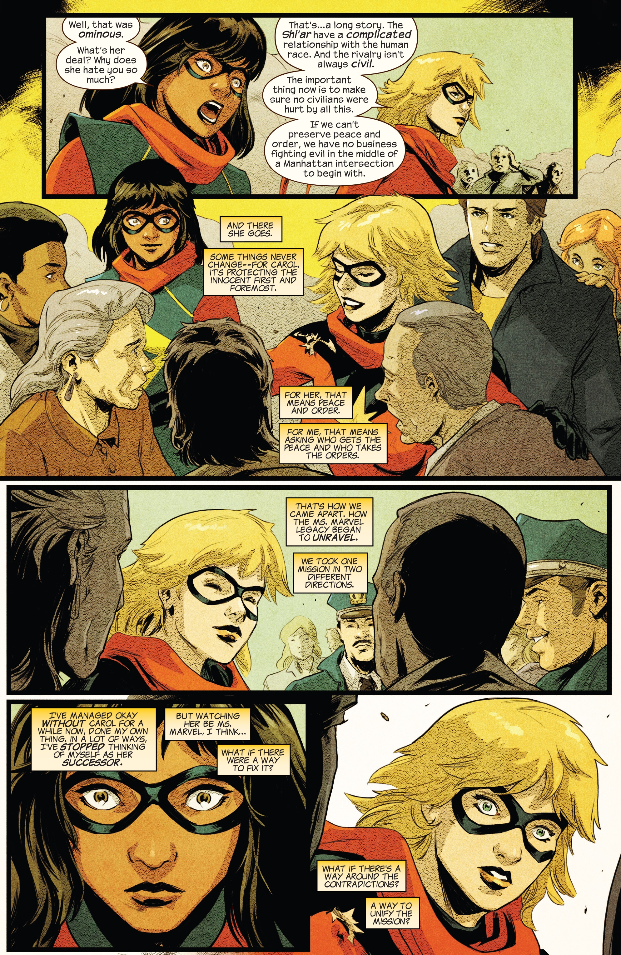 Generations: Captain Marvel & Ms. Marvel (2017) issue 1 - Page 23