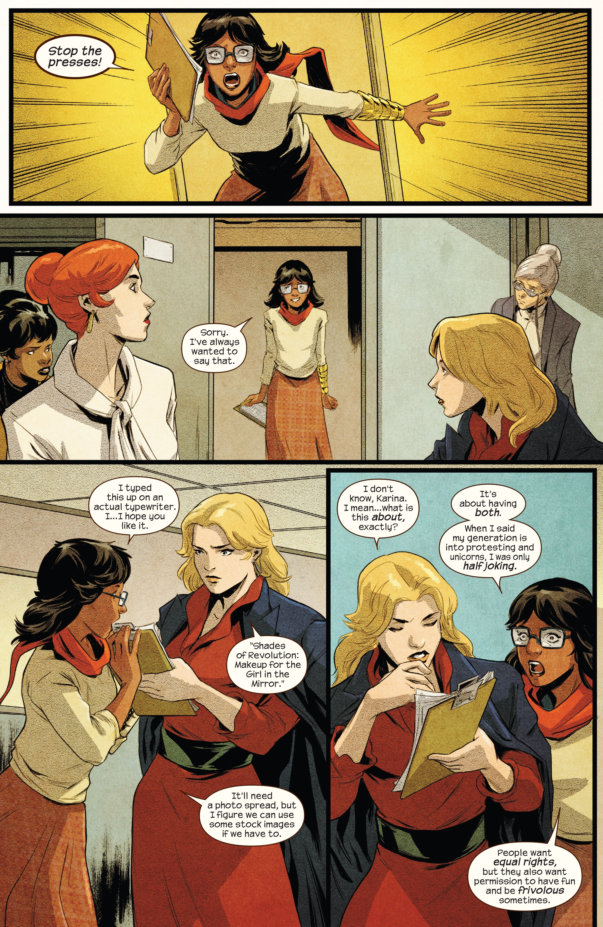 Generations: Captain Marvel & Ms. Marvel (2017) issue 1 - Page 26