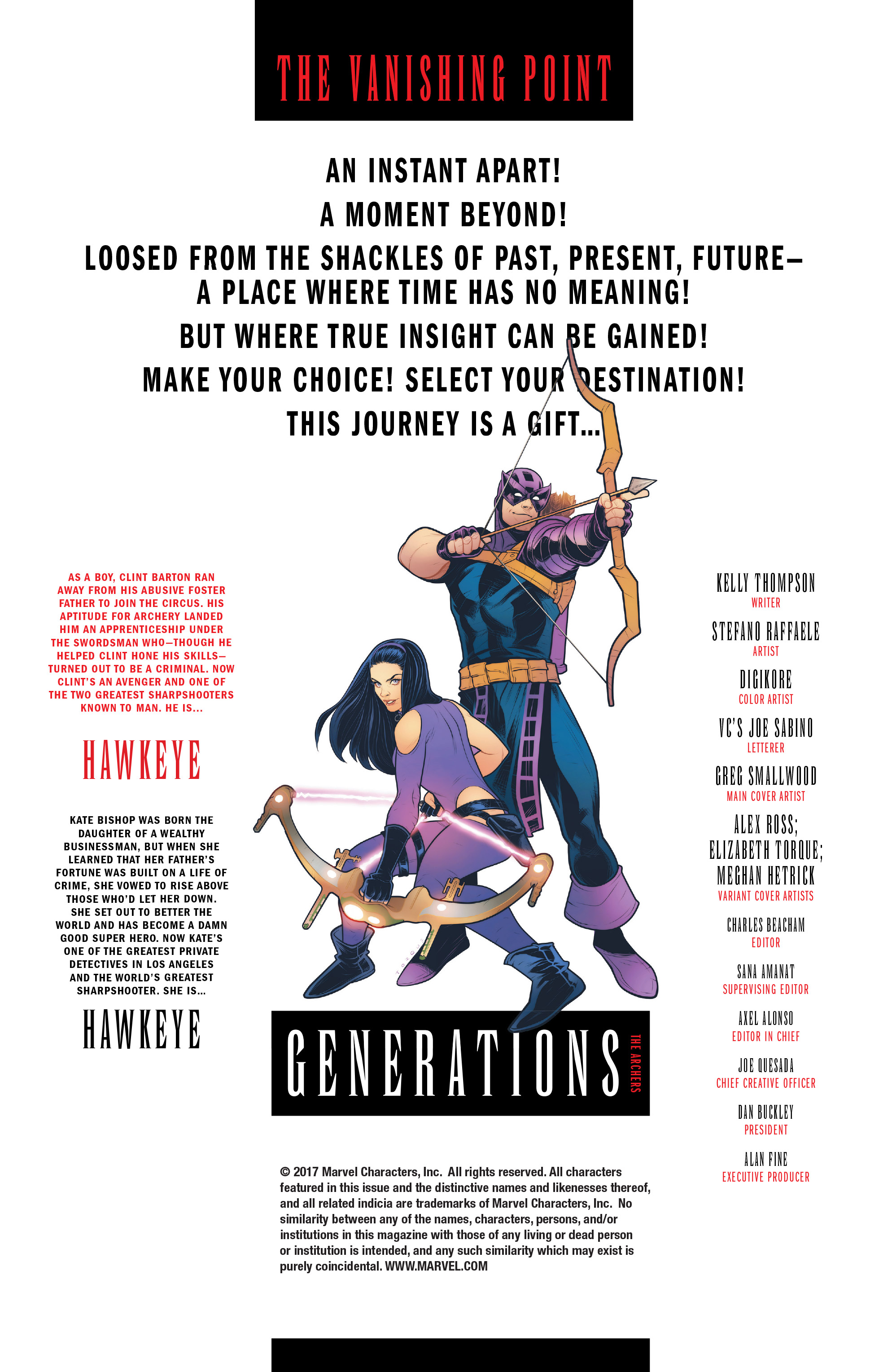 Generations: Hawkeye & Hawkeye (2017): Chapter 1 - Page 2