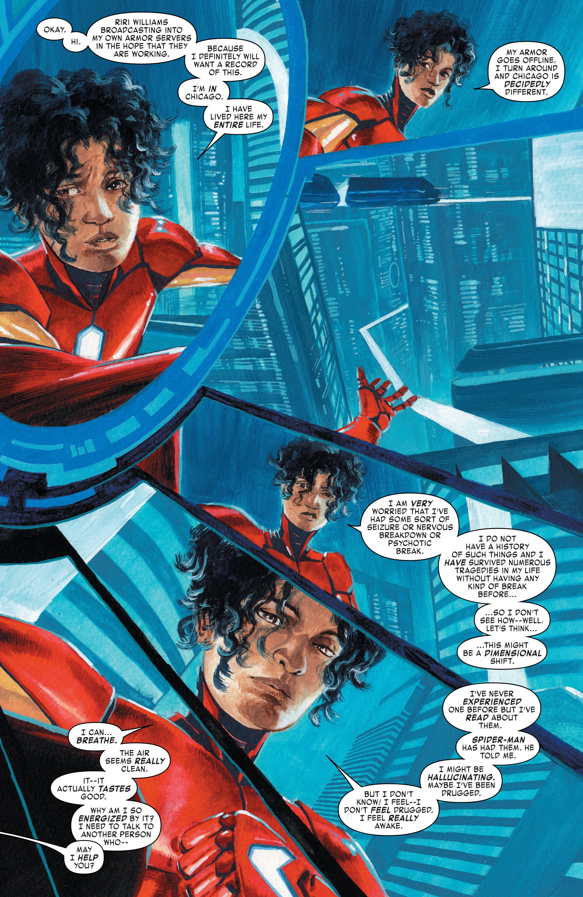 Generations: Iron Man & Ironheart (2017) issue 1 - Page 6