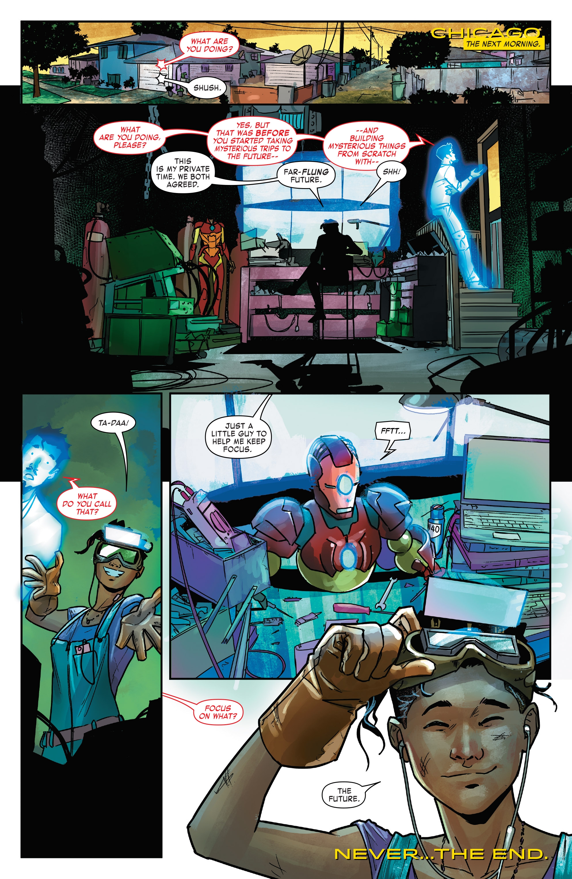 Generations: Iron Man & Ironheart (2017) issue 1 - Page 26