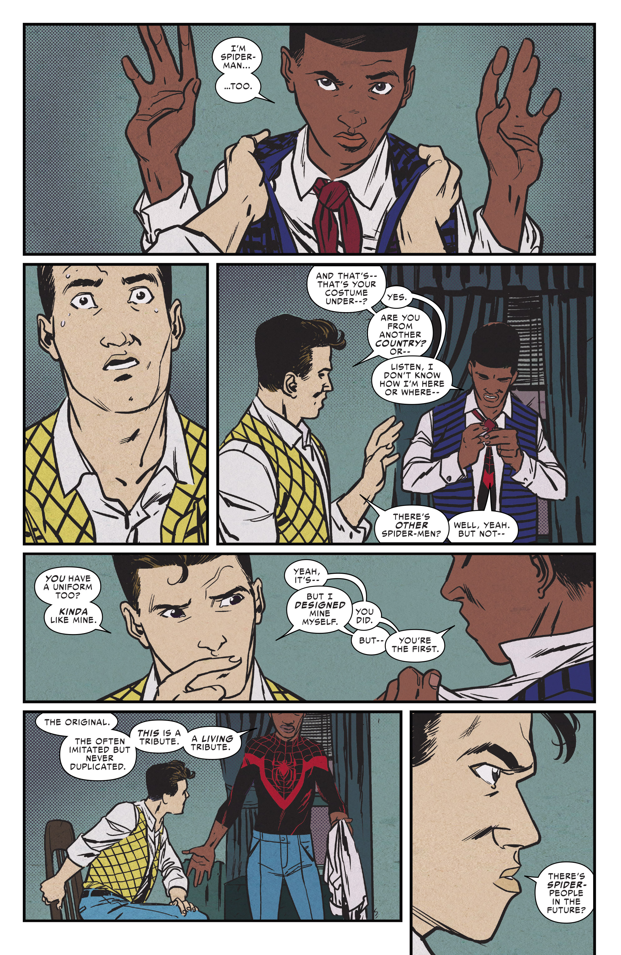 Generations: Miles Morales Spider-Man & Peter Parker Spider-Man (2017) issue 1 - Page 17