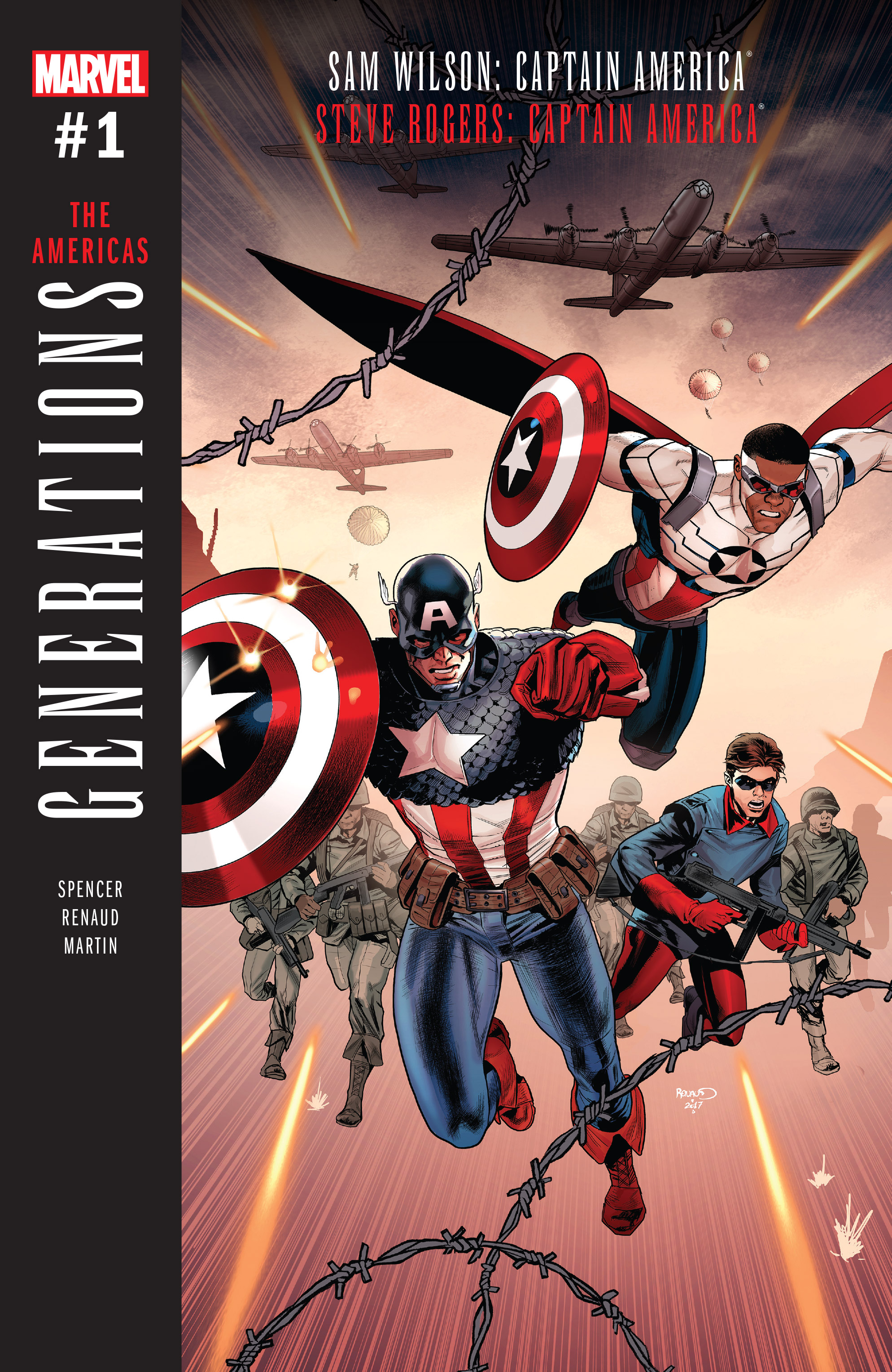 Generations: Sam Wilson Captain America & Steve Rogers Captain America (2017): Chapter 1 - Page 1