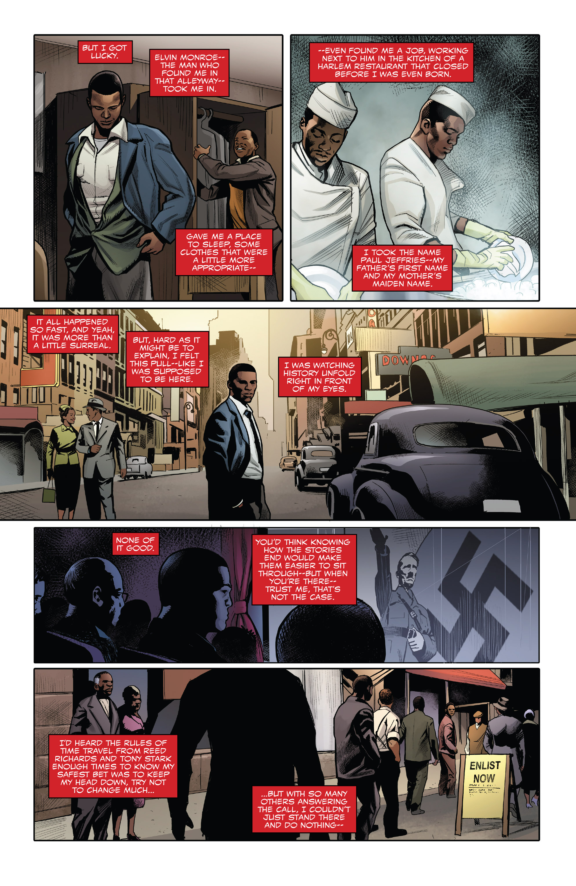 Generations: Sam Wilson Captain America & Steve Rogers Captain America (2017) issue 1 - Page 6