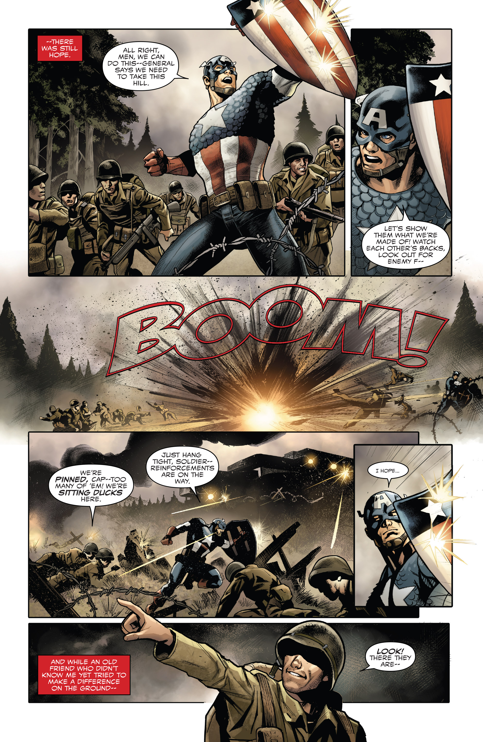 Generations: Sam Wilson Captain America & Steve Rogers Captain America (2017) issue 1 - Page 8