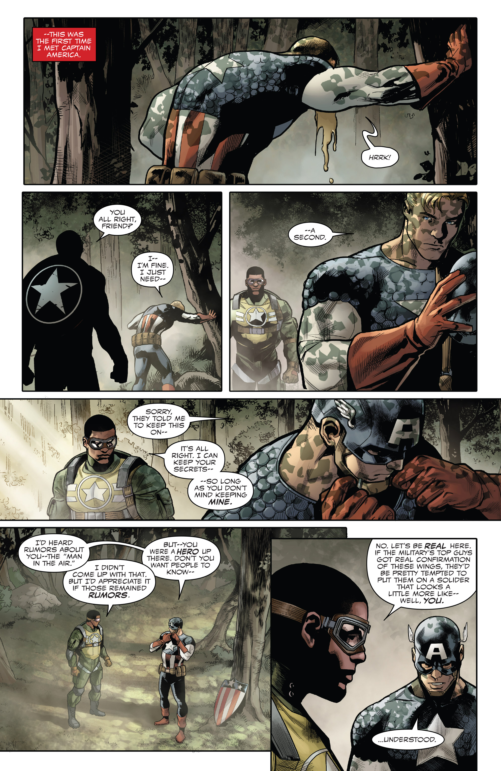 Generations: Sam Wilson Captain America & Steve Rogers Captain America (2017) issue 1 - Page 11