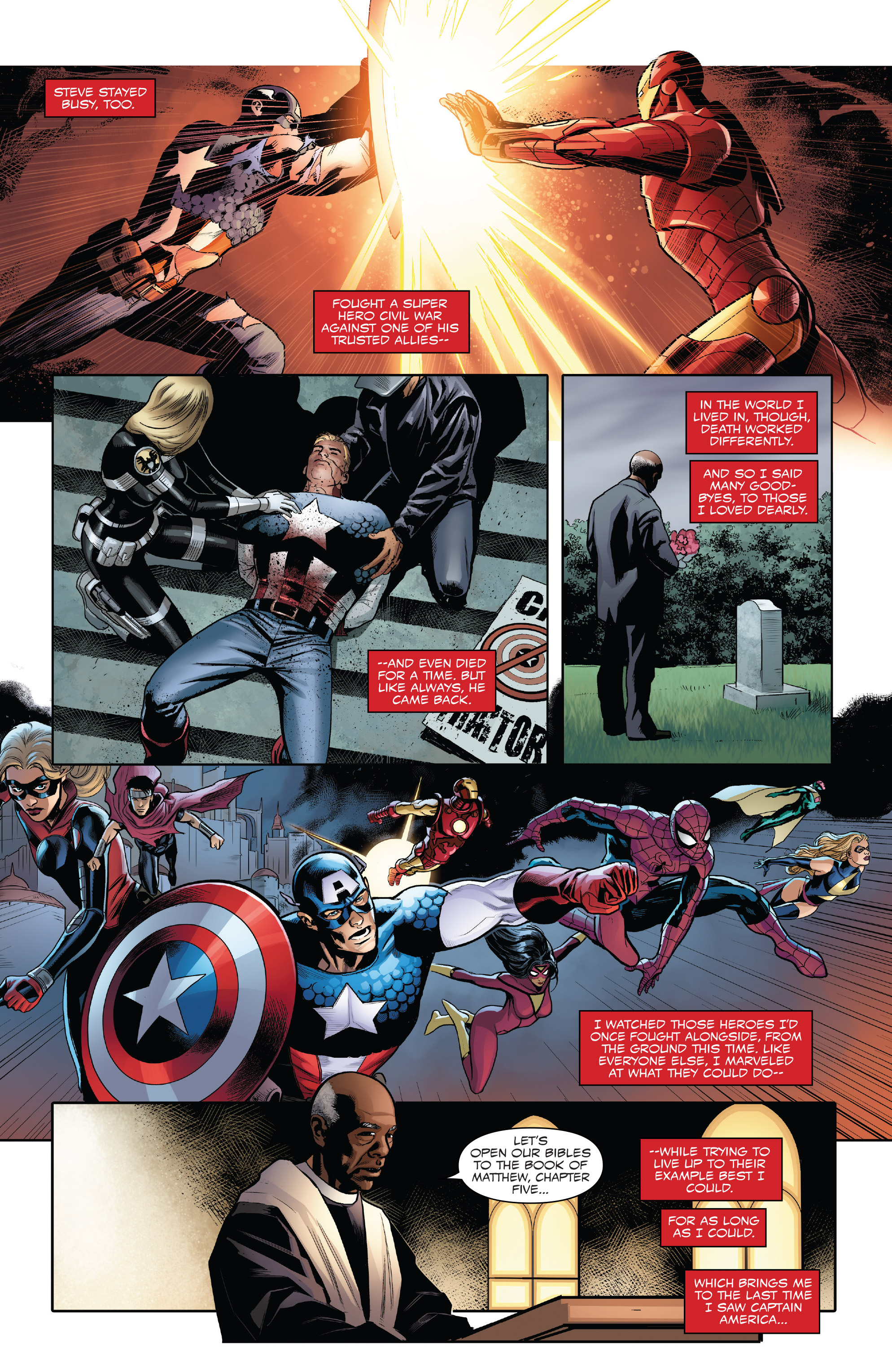 Generations: Sam Wilson Captain America & Steve Rogers Captain America (2017) issue 1 - Page 21