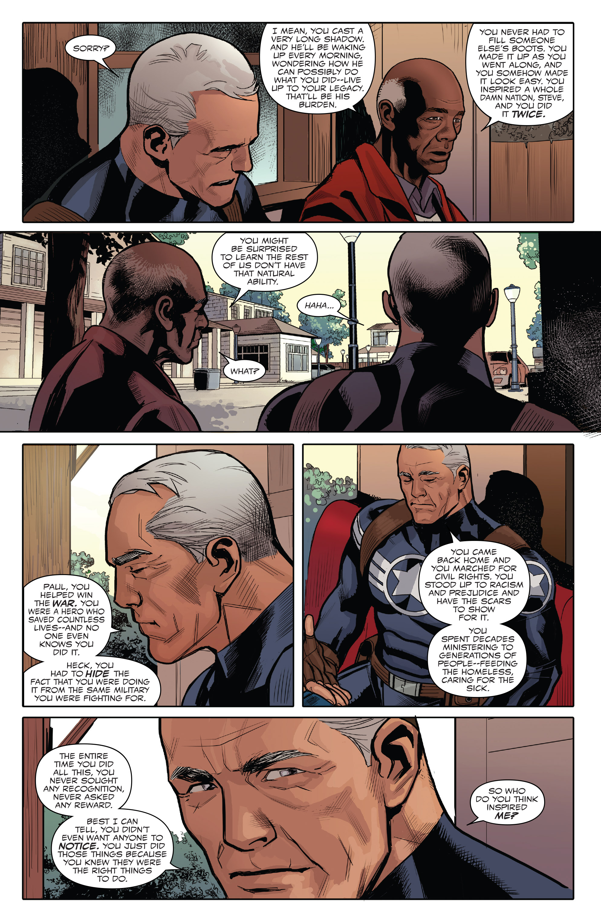 Generations: Sam Wilson Captain America & Steve Rogers Captain America (2017) issue 1 - Page 23