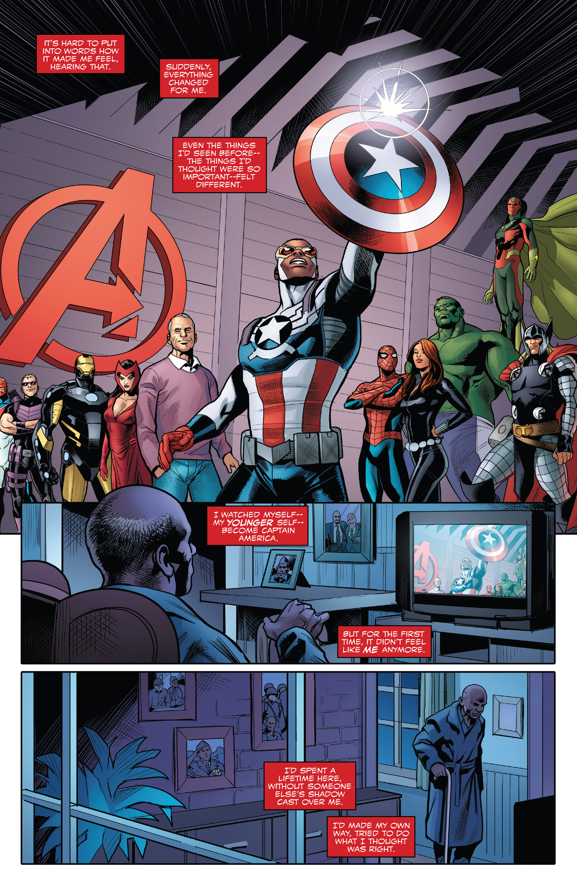 Generations: Sam Wilson Captain America & Steve Rogers Captain America (2017) issue 1 - Page 24