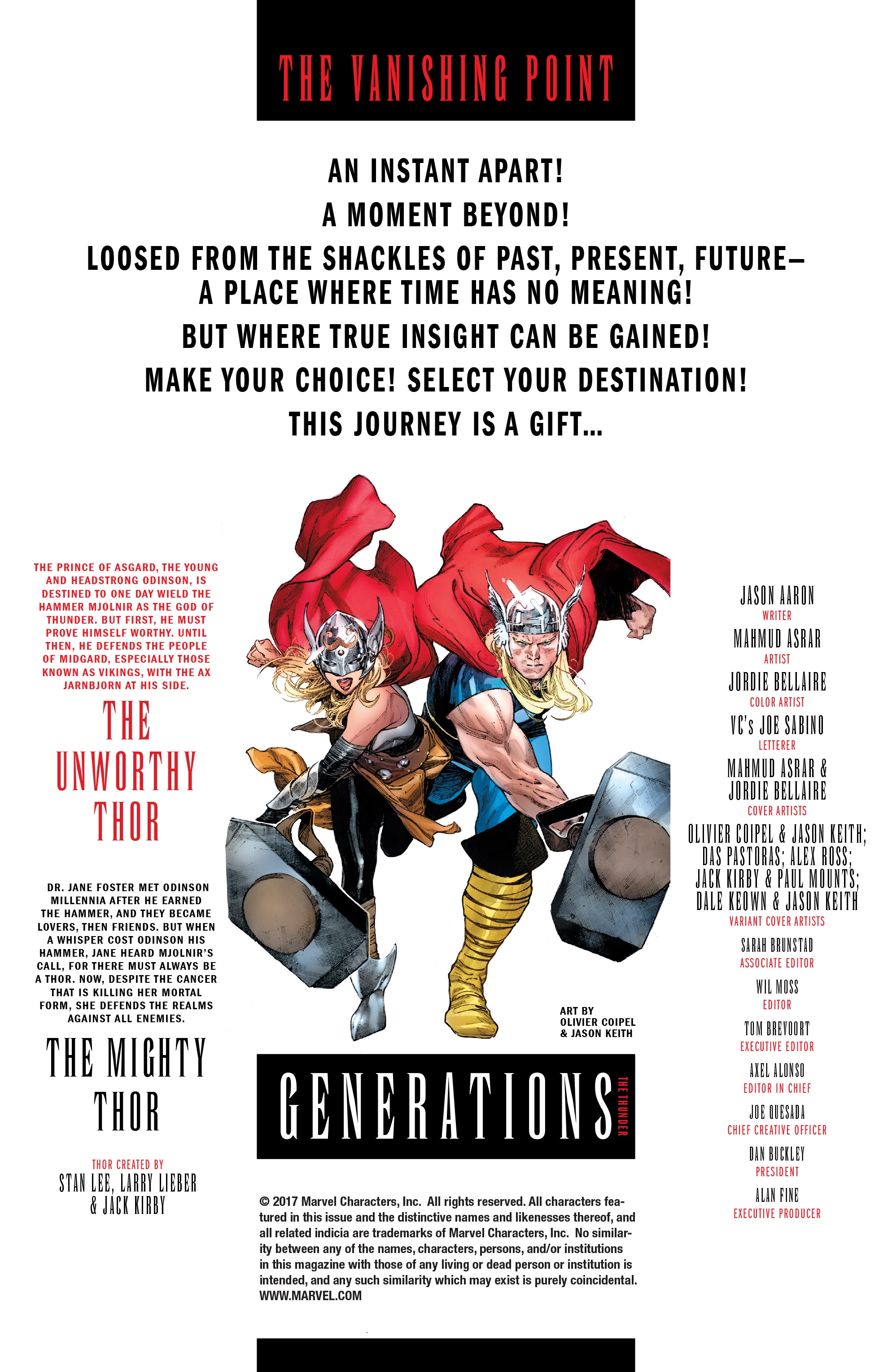 Generations: The Unworthy Thor & The Mighty Thor (2017): Chapter 1 - Page 2