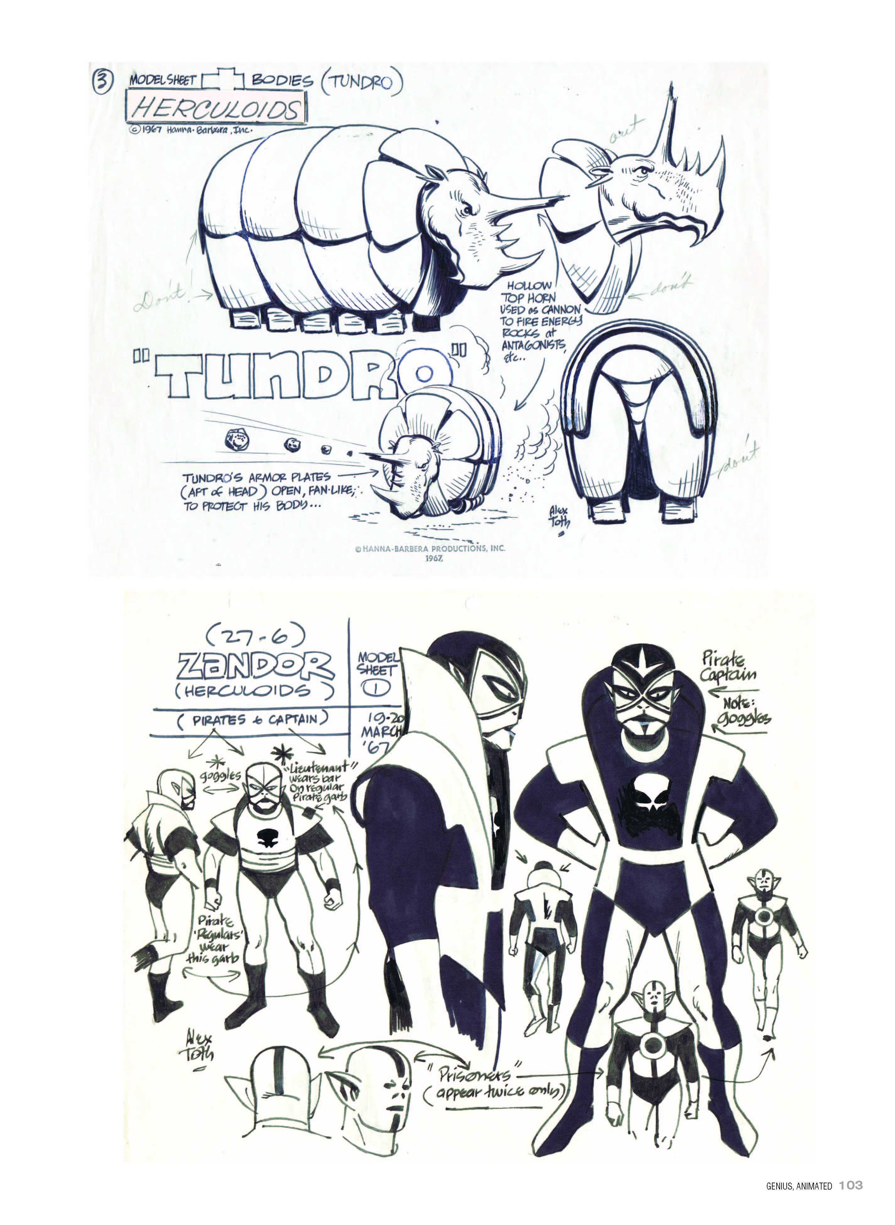 Genius, Animated: The Cartoon Art of Alex Toth (2014) issue 1 - Page 104