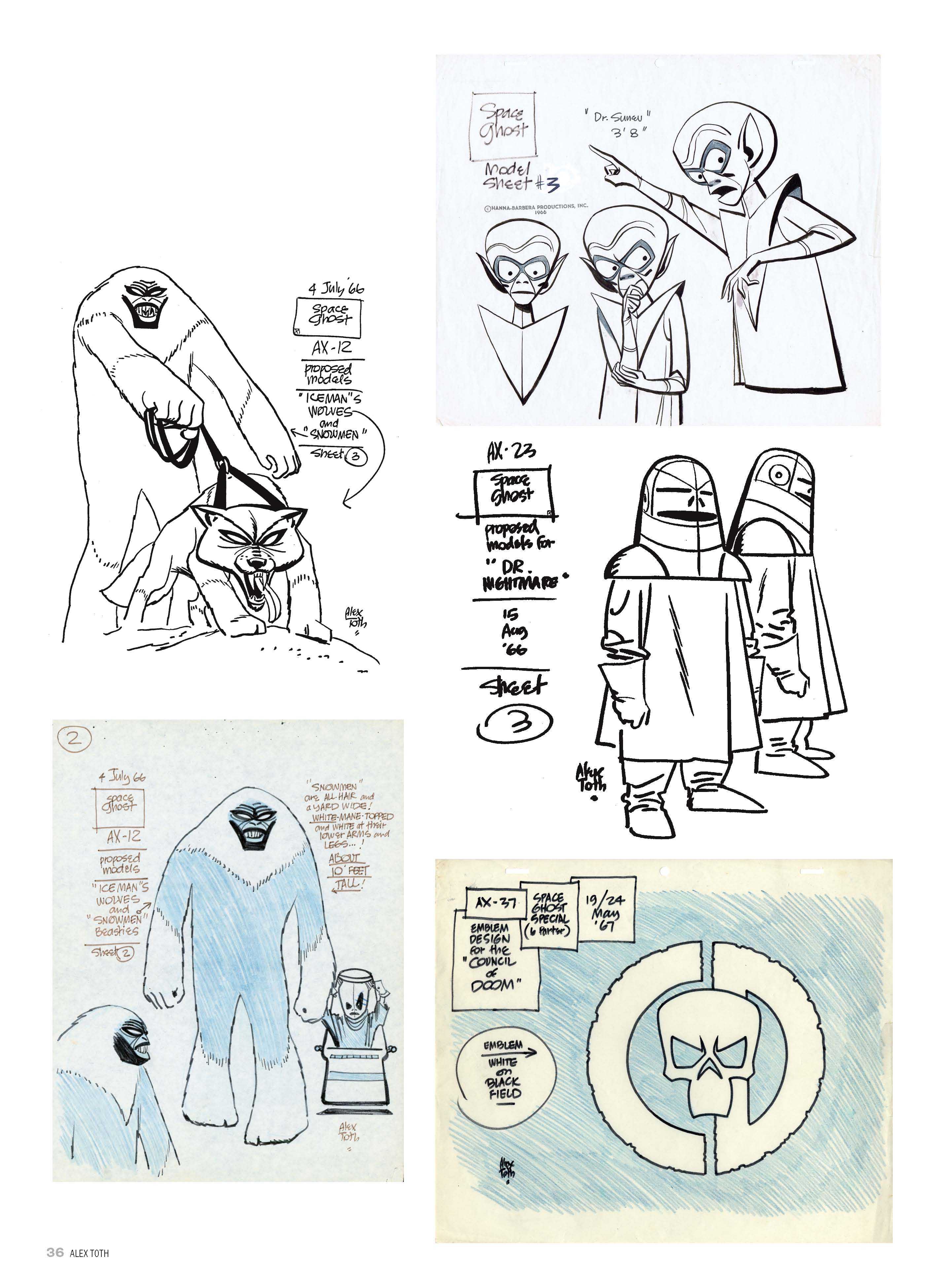 Genius, Animated: The Cartoon Art of Alex Toth (2014) issue 1 - Page 37