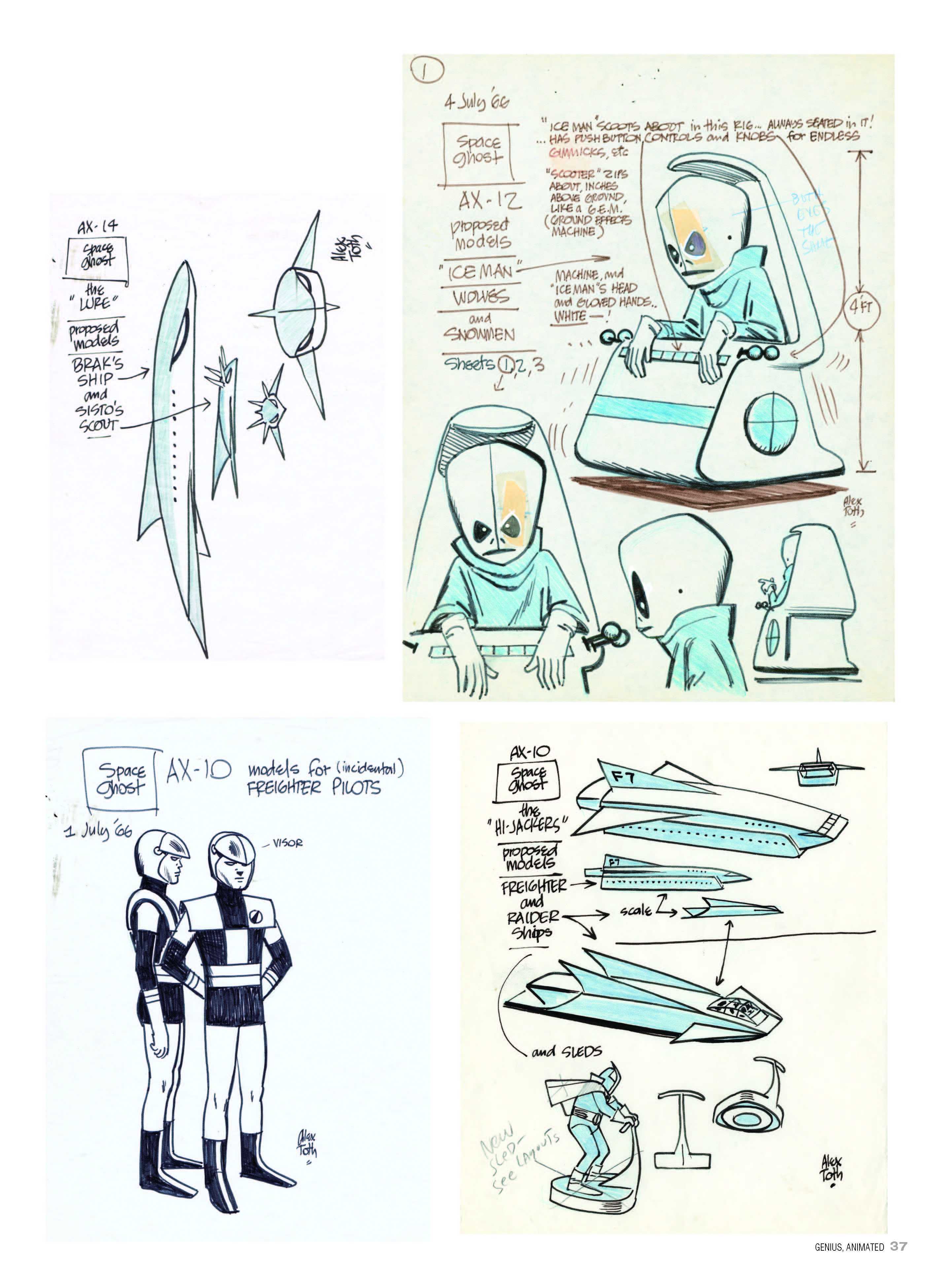 Genius, Animated: The Cartoon Art of Alex Toth (2014) issue 1 - Page 38