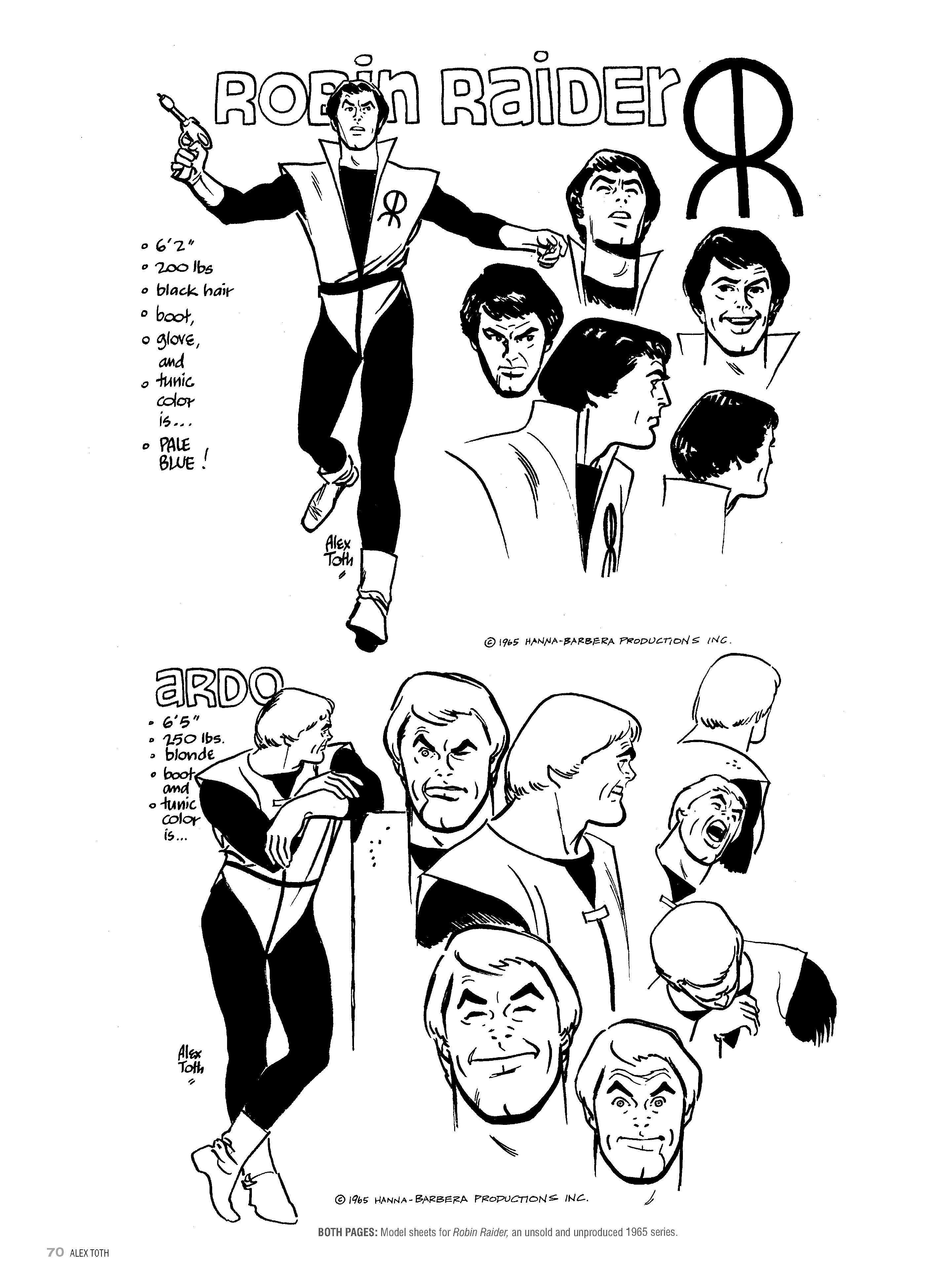 Genius, Animated: The Cartoon Art of Alex Toth (2014) issue 1 - Page 71