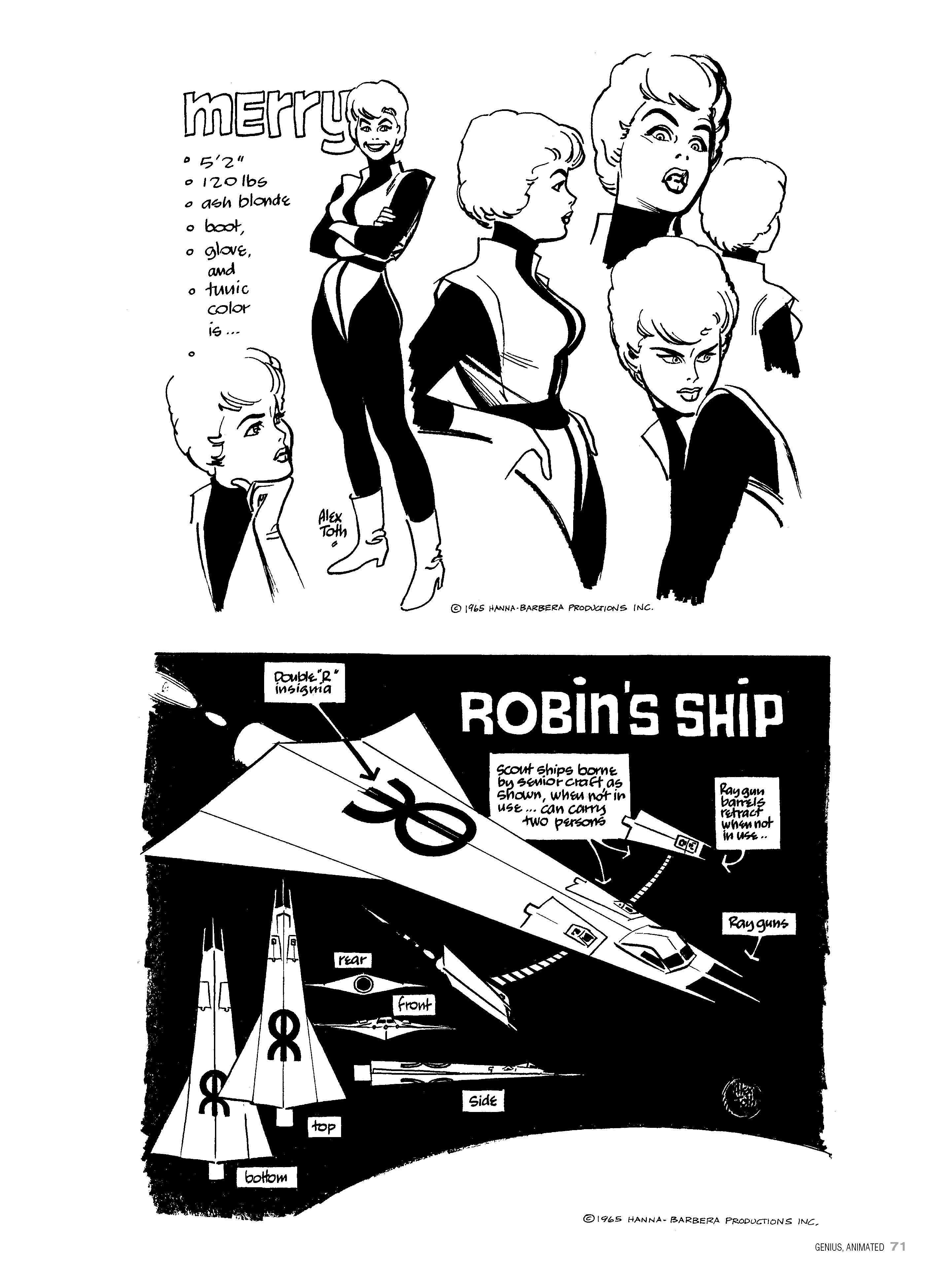 Genius, Animated: The Cartoon Art of Alex Toth (2014) issue 1 - Page 72