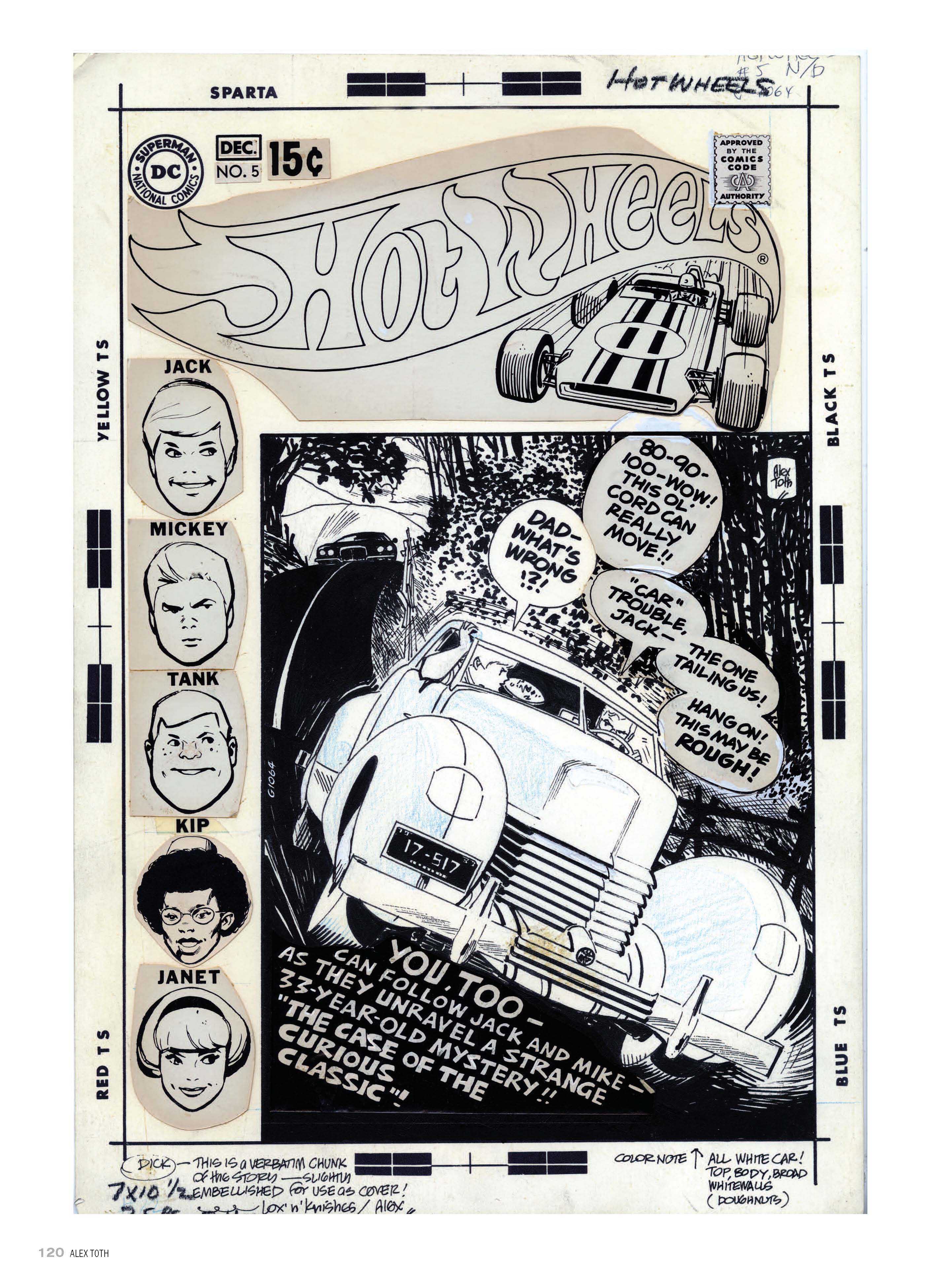 Genius, Illustrated: The Life and Art of Alex Toth (2012) issue 1 - Page 121