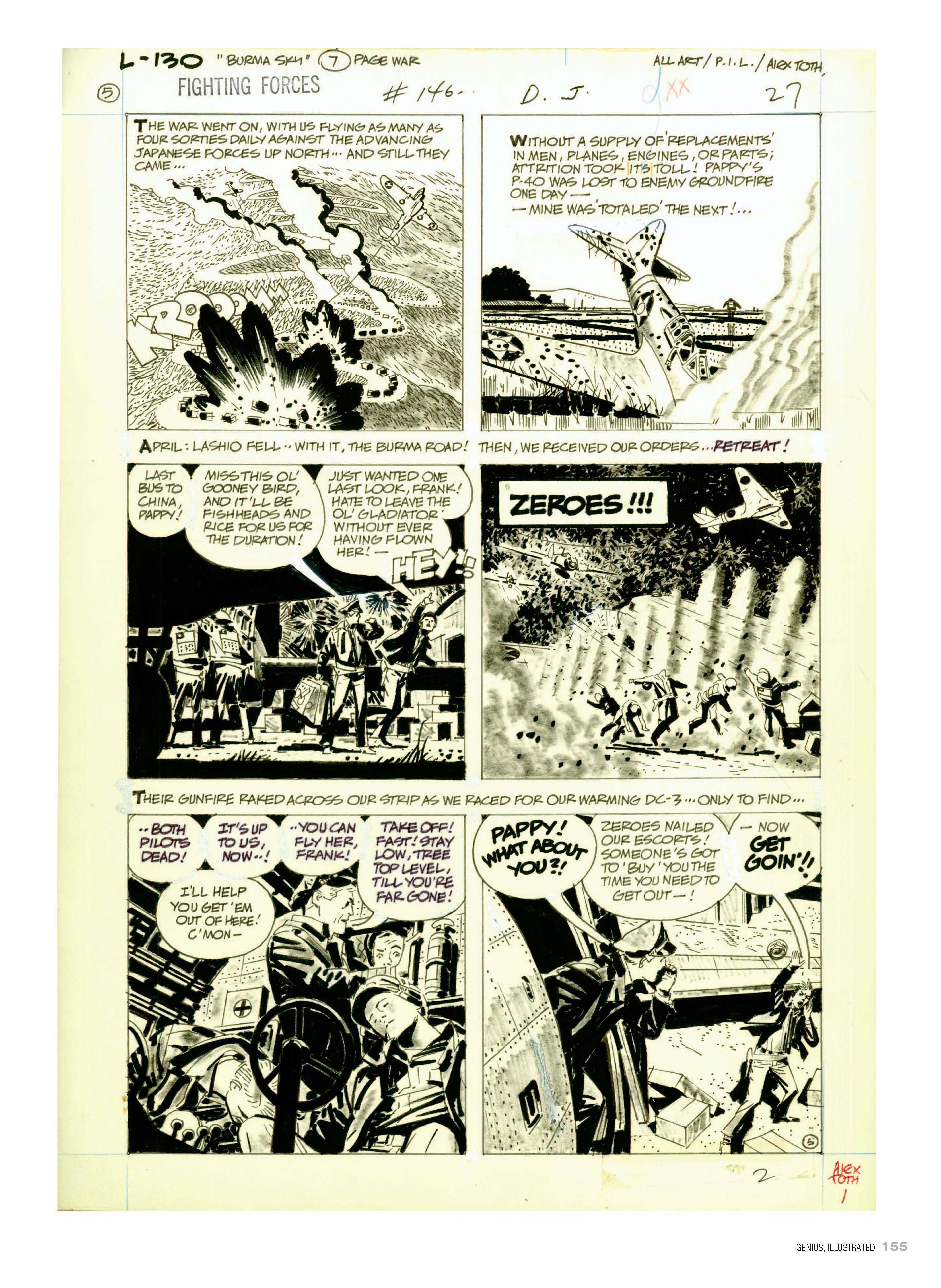 Genius, Illustrated: The Life and Art of Alex Toth (2012) issue 1 - Page 156