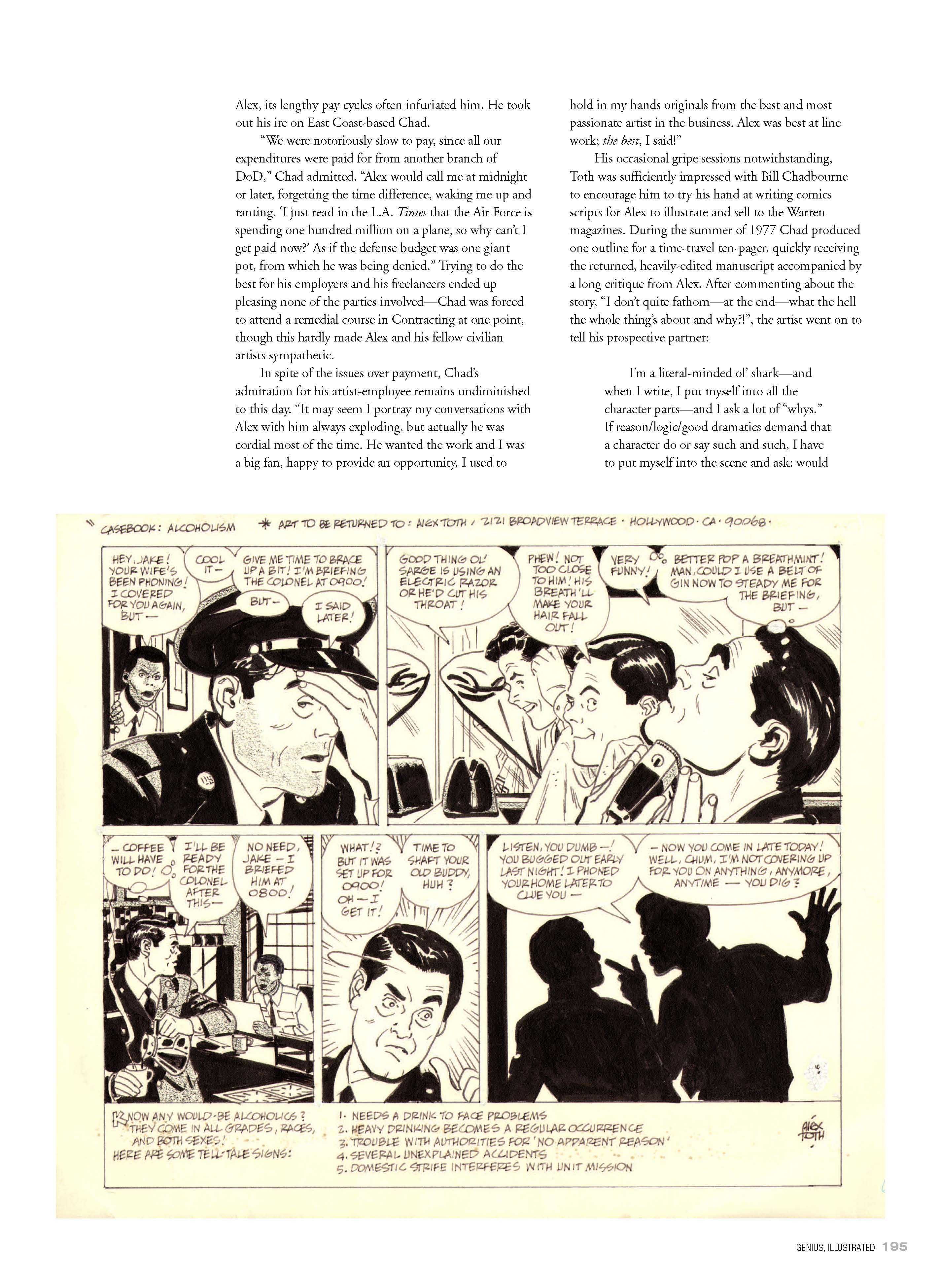 Genius, Illustrated: The Life and Art of Alex Toth (2012) issue 1 - Page 196