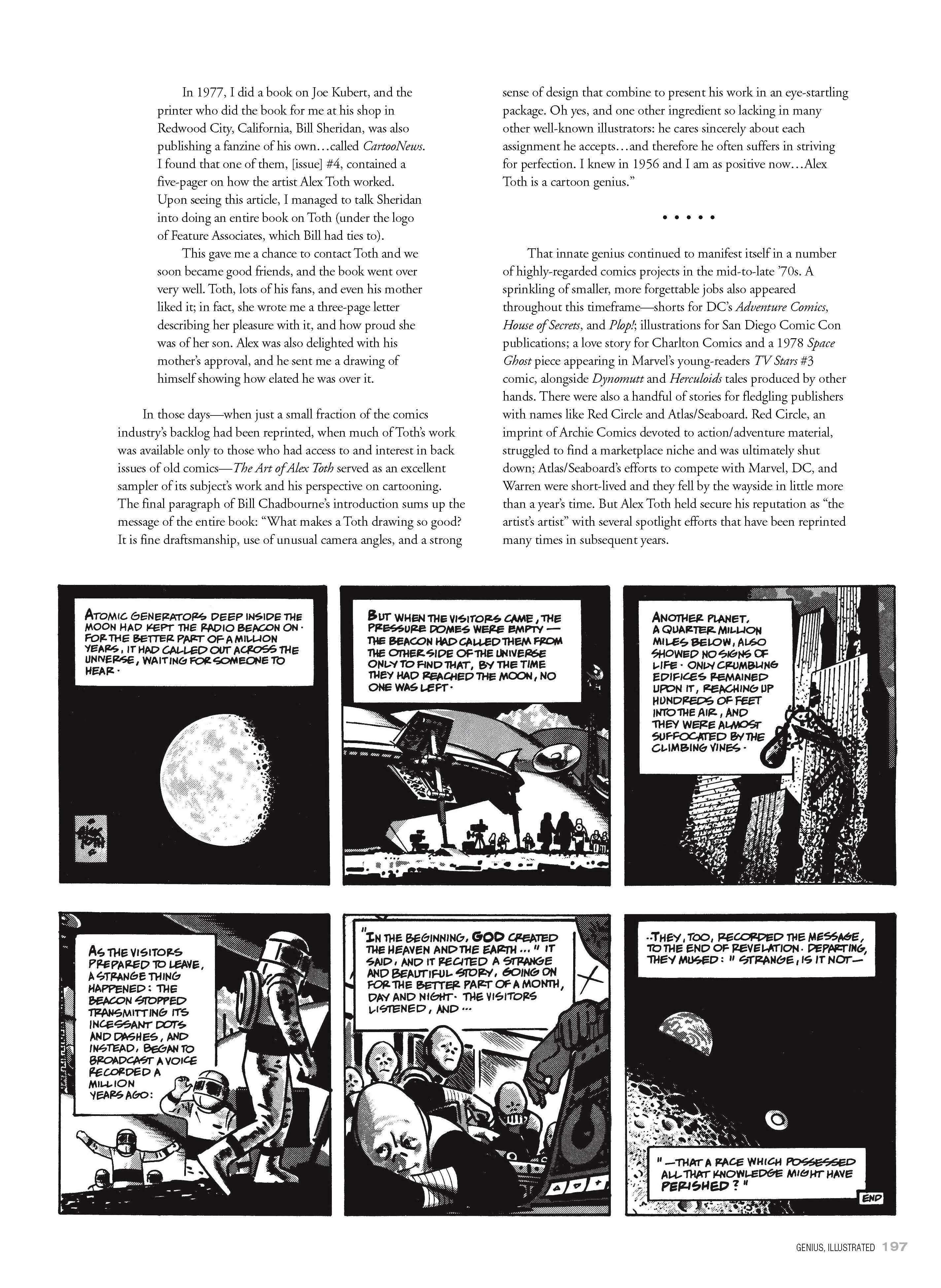 Genius, Illustrated: The Life and Art of Alex Toth (2012) issue 1 - Page 198