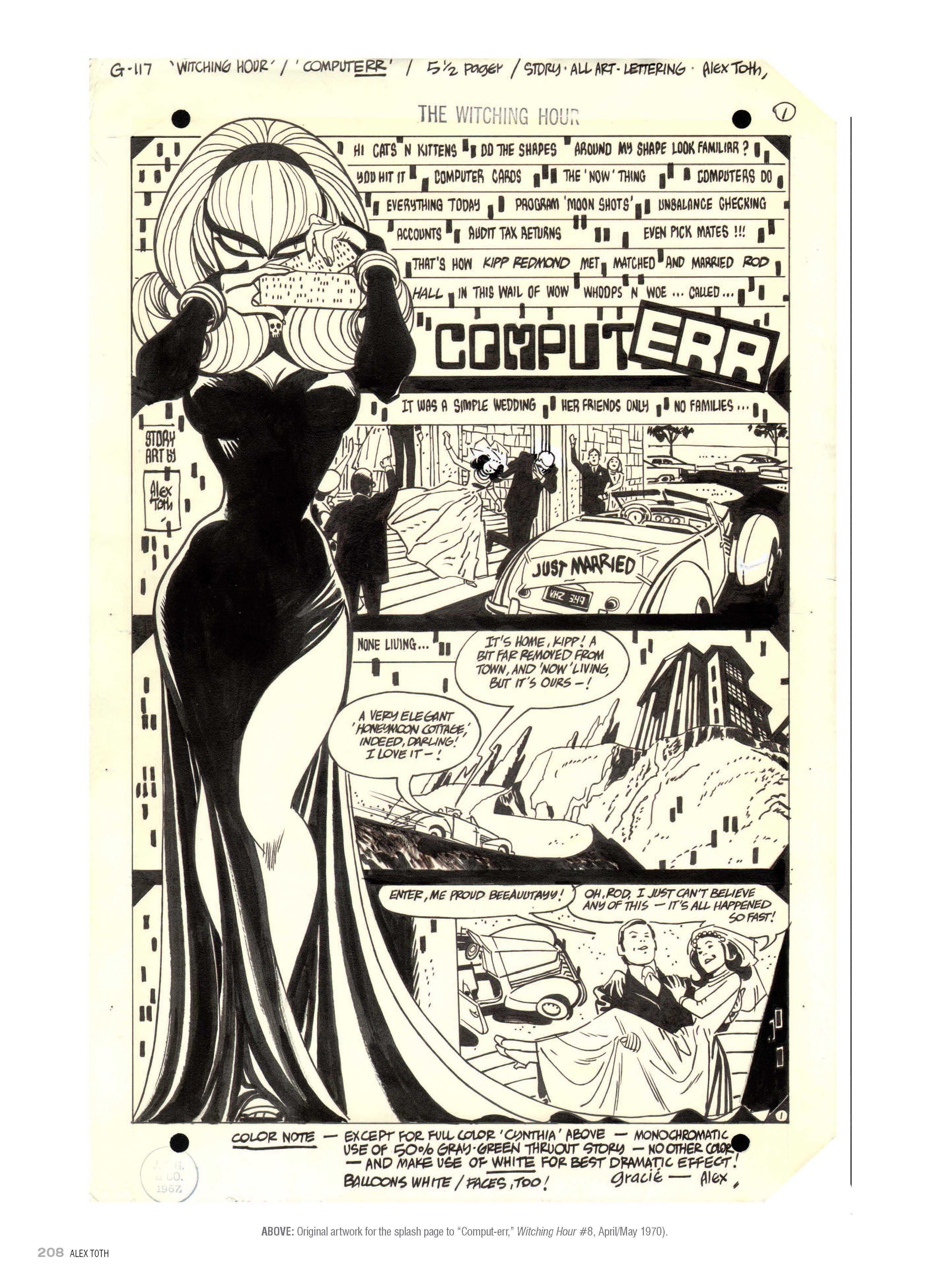 Genius, Illustrated: The Life and Art of Alex Toth (2012) issue 1 - Page 209